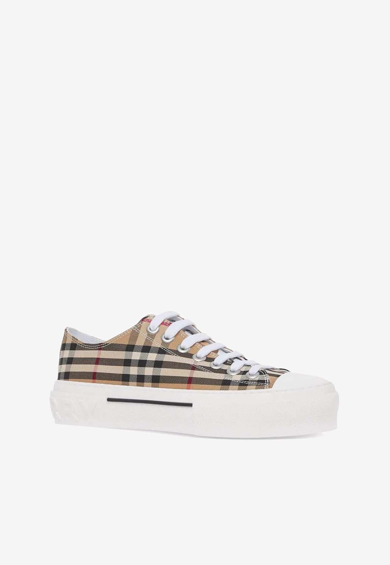 Burberry Vintage Check-Printed Sneakers