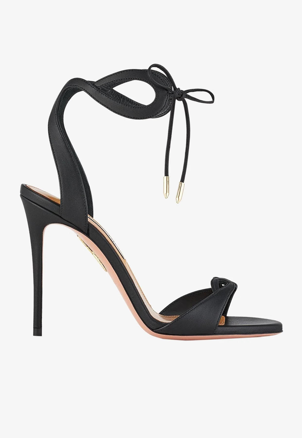 Aquazzura Tessa 105 Sandals in Nappa Leather Women Shoes