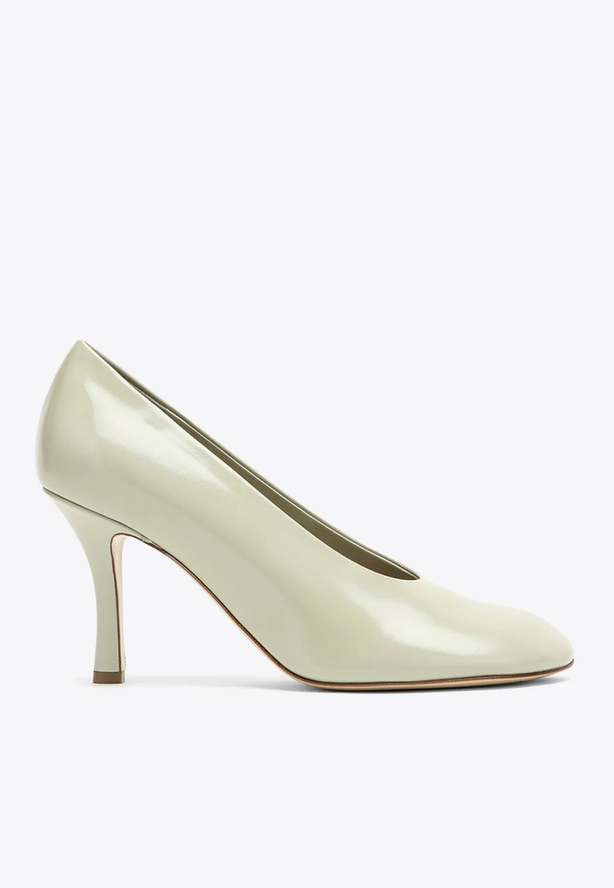Burberry 85 Classic Patent Leather Pumps
