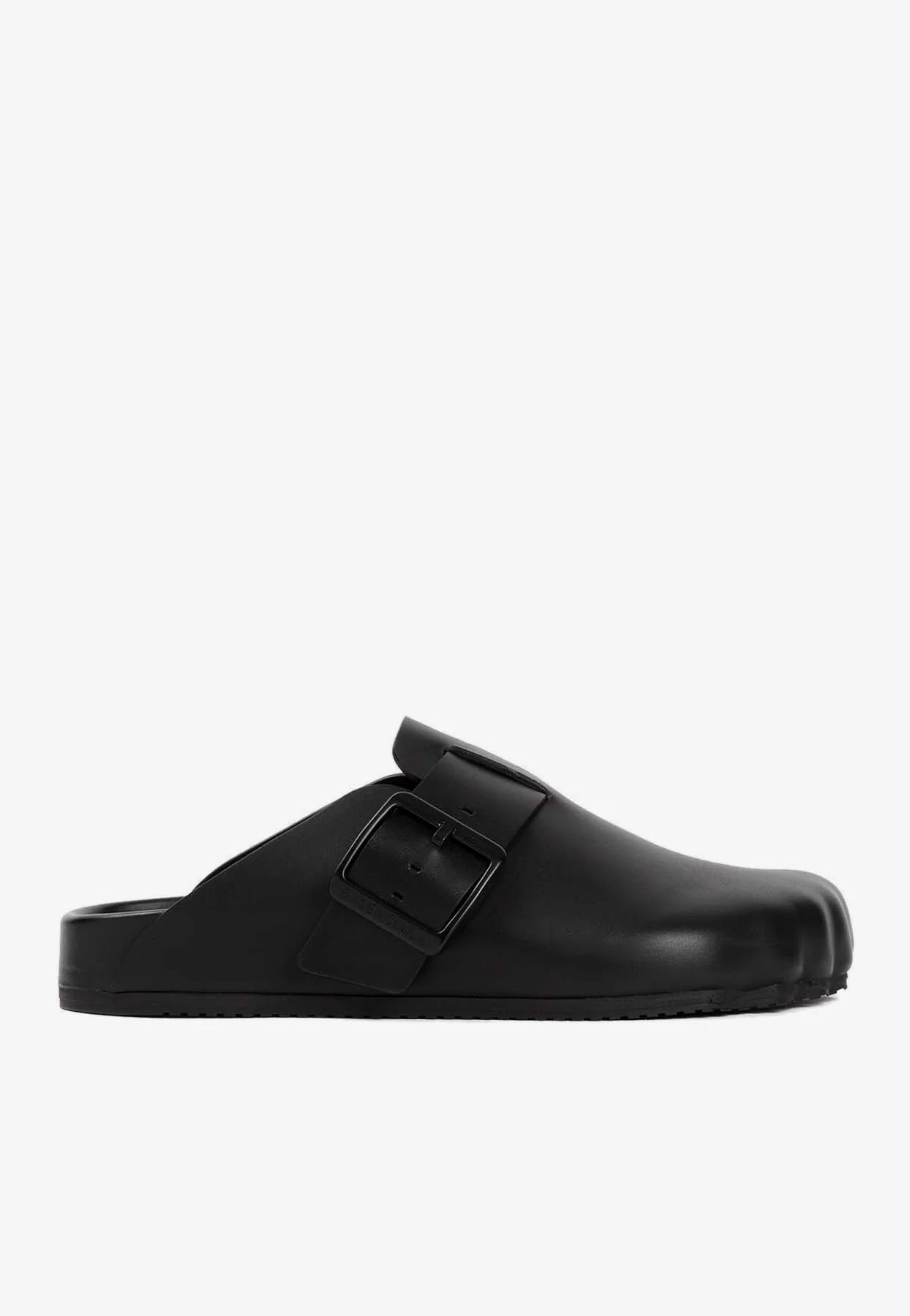 Balenciaga Sunday Leather Slippers