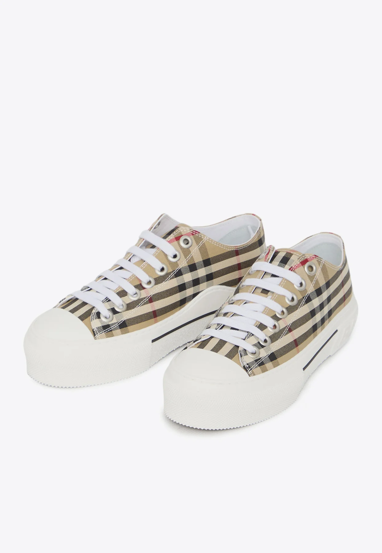 Burberry Vintage Check Low-Top Sneakers