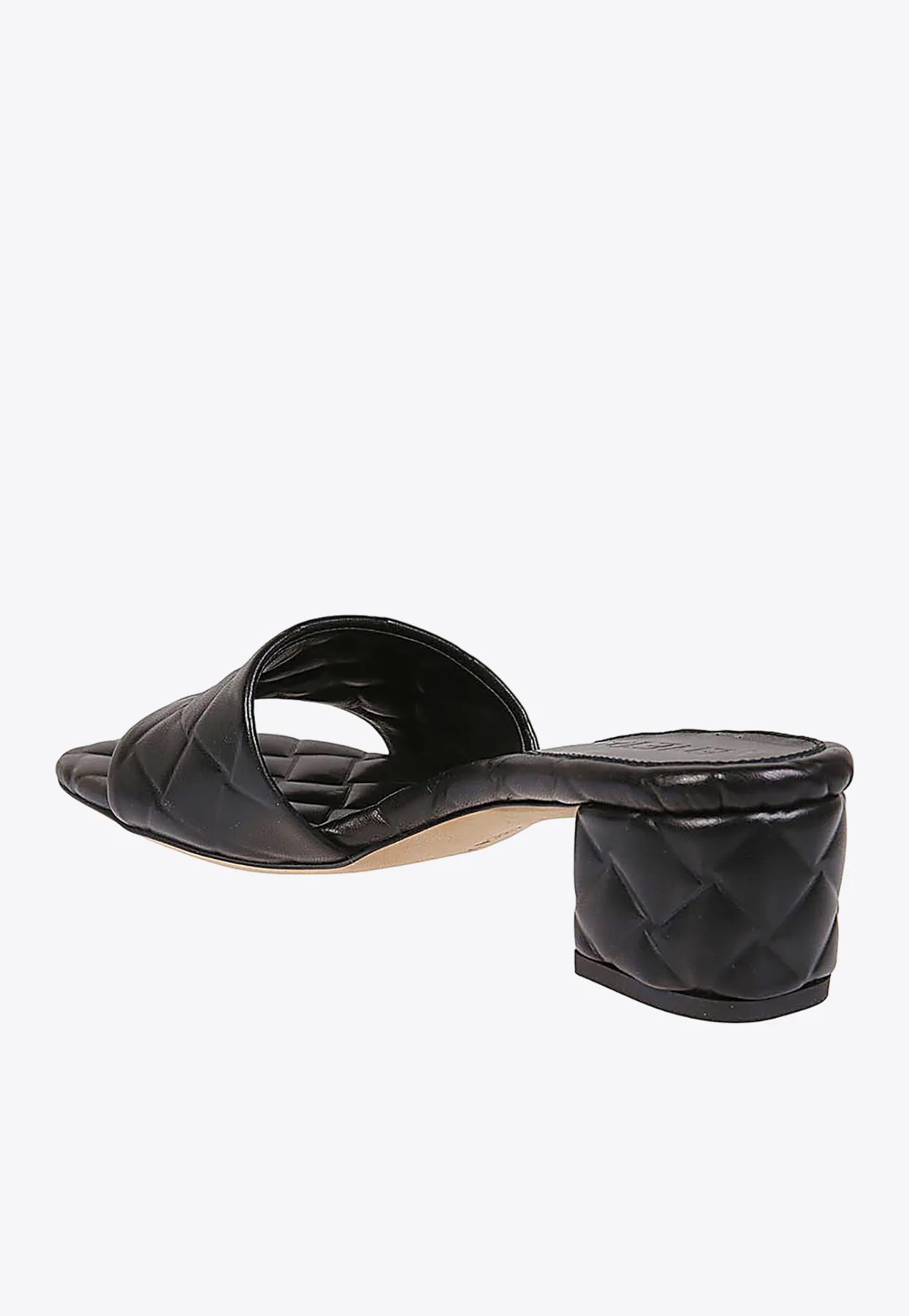 Bottega Veneta Amy 45 Intreccio Leather Mules