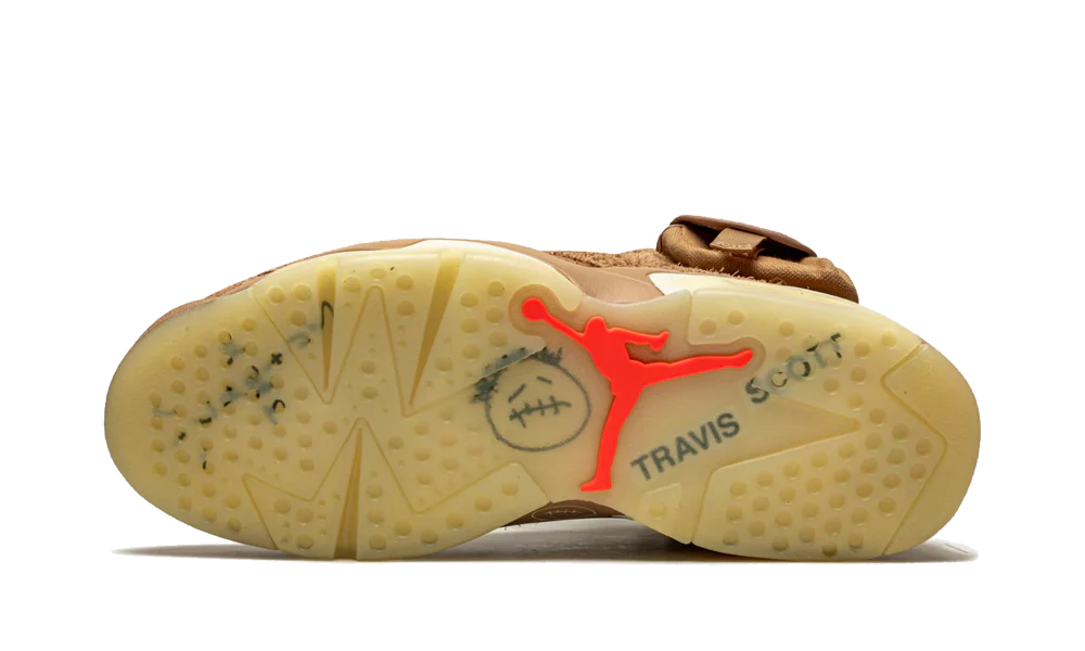 Réplica Air Jordan 6 Retro Travis Scott 'British Khaki' Sneaker