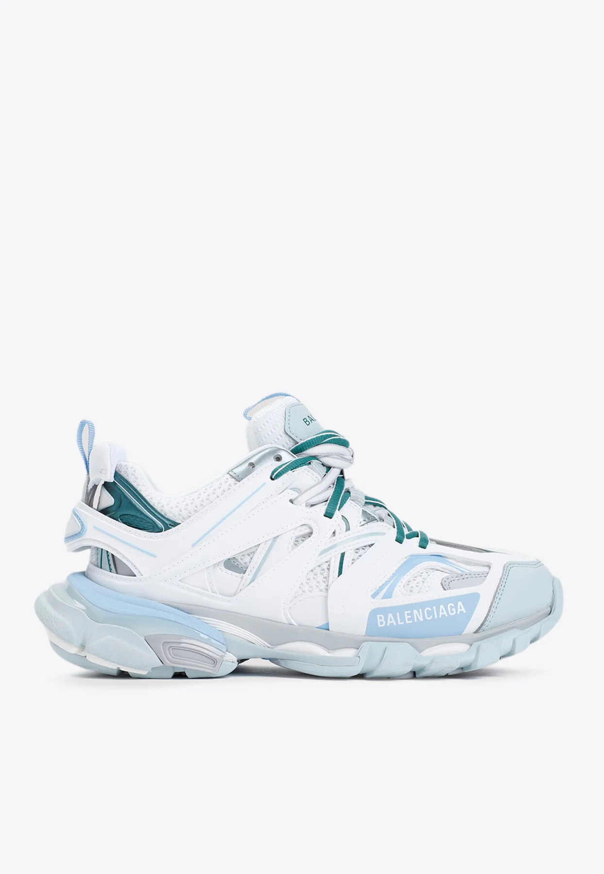 Balenciaga Track Mesh and Nylon Low-Top Sneakers