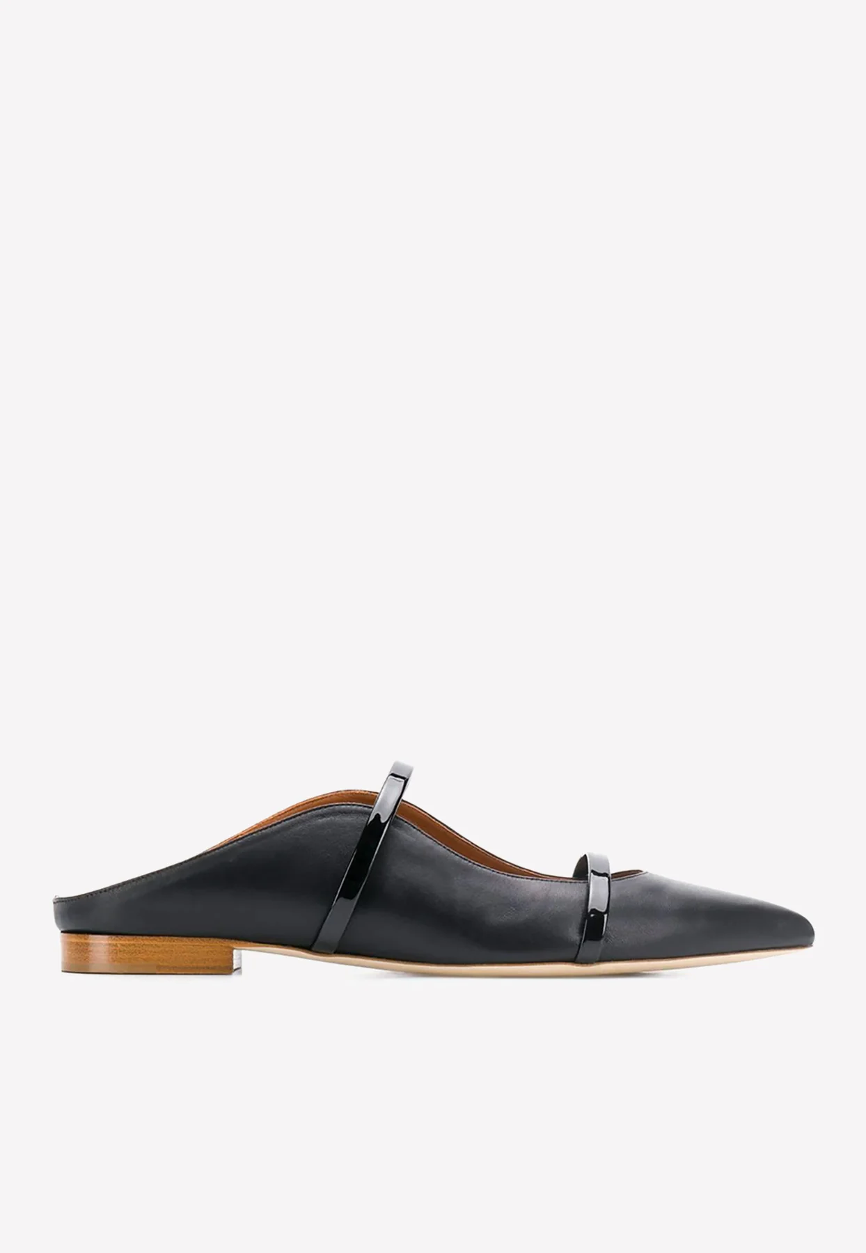 Malone Souliers Maureen Flat Mules in Nappa Leather