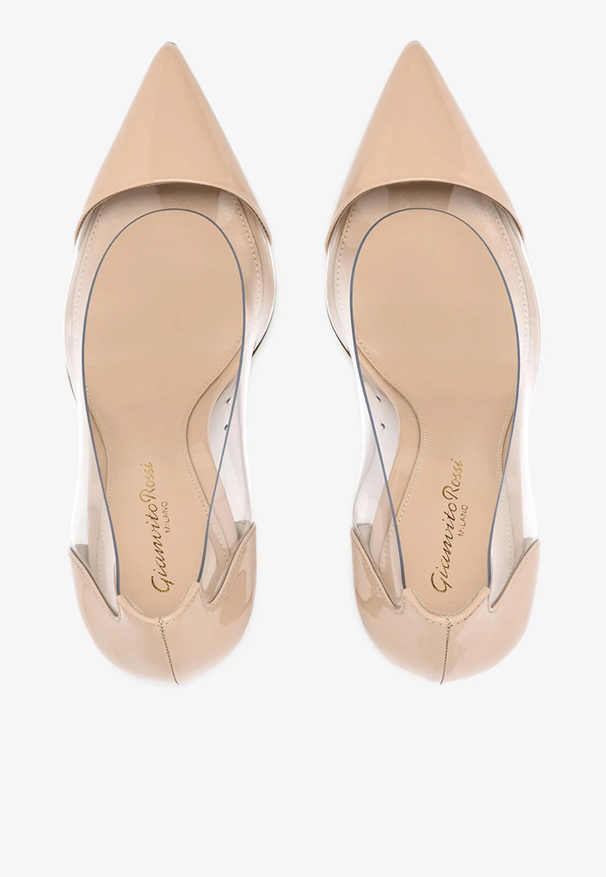 Gianvito Rossi Plexi 105 PVC Pumps