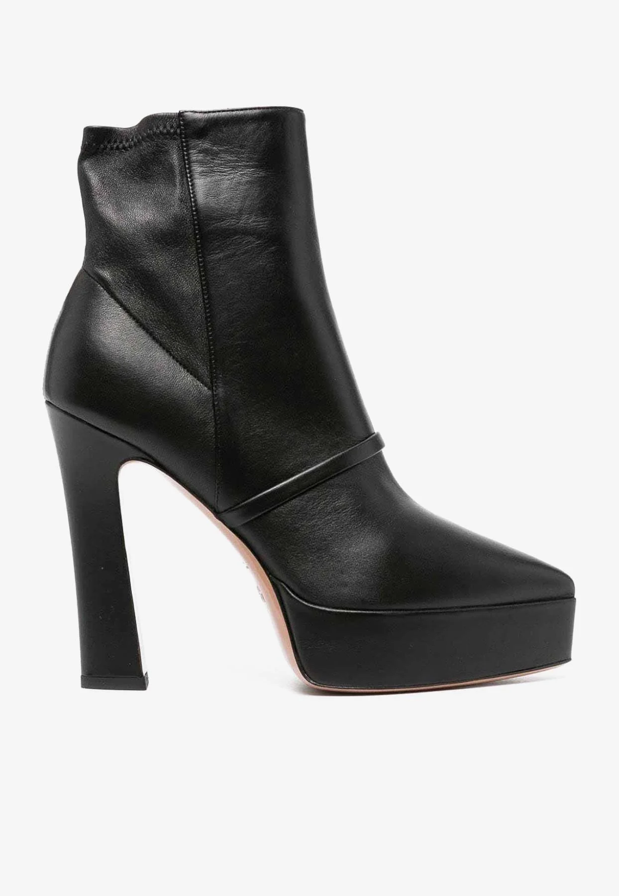 Malone Souliers Rue 125 Heel Ankled Leather Boots