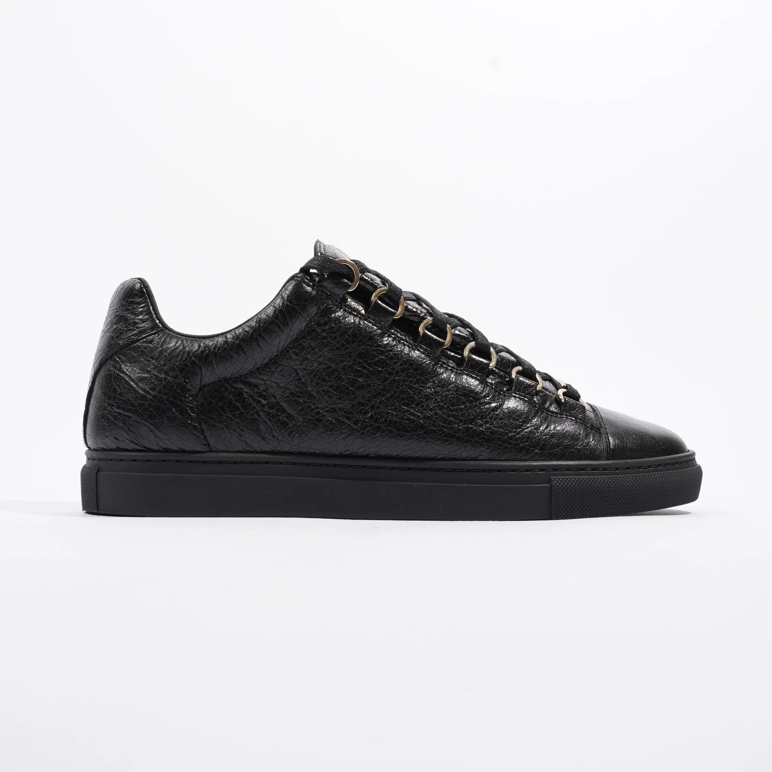 Balenciaga Arena Low-top Black Leather EU 39 UK 6