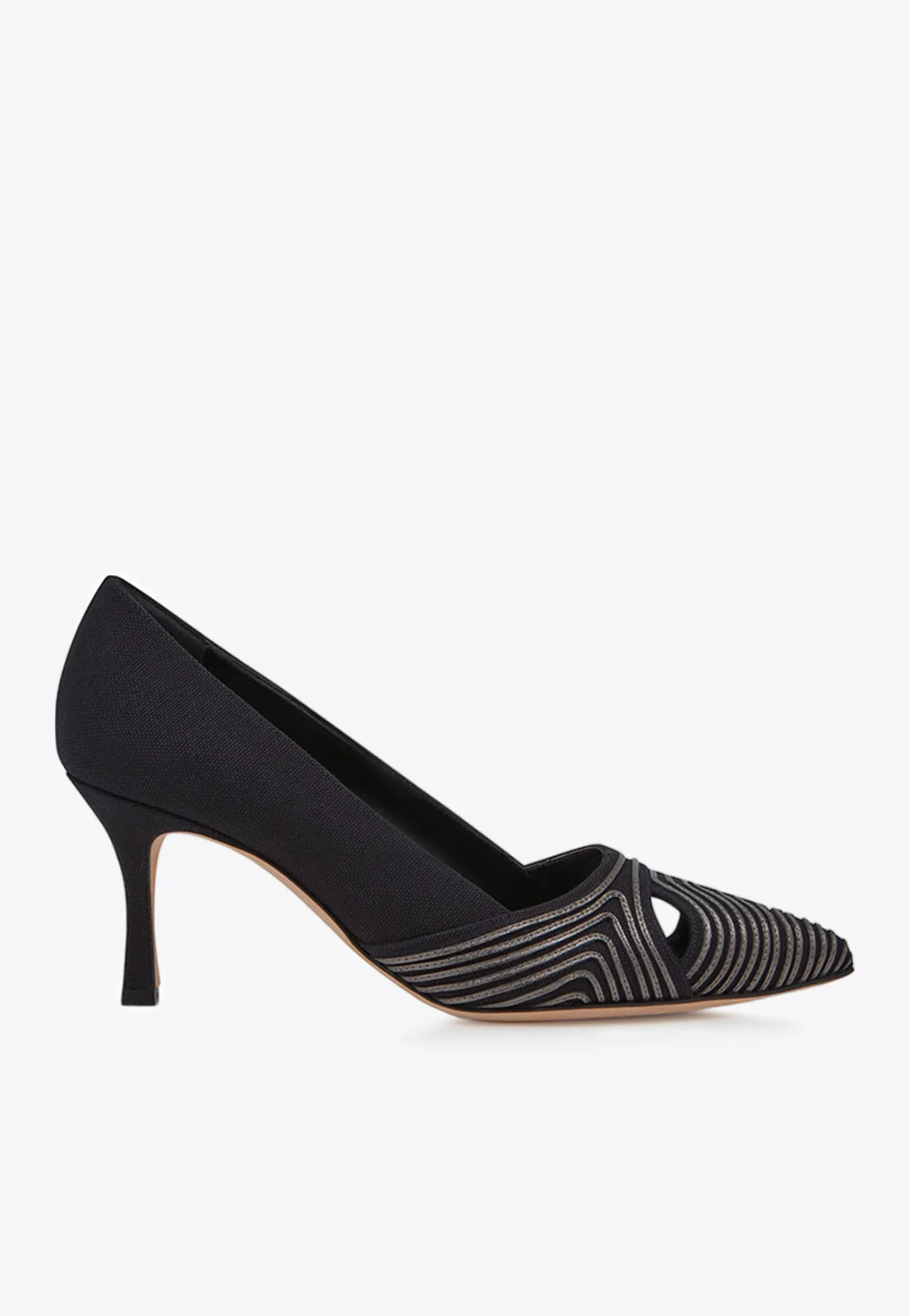 Manolo Blahnik Turgi 70 Cut-Out Pumps