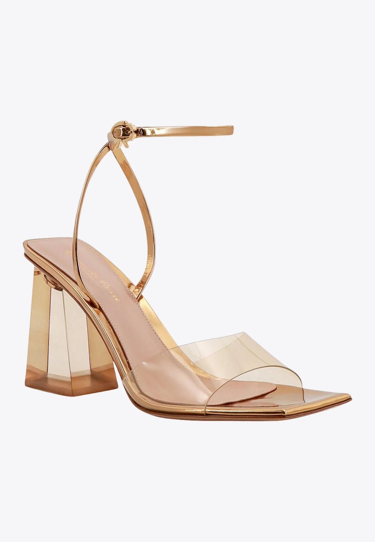 Gianvito Rossi Cosmic 90 Leather Sandals