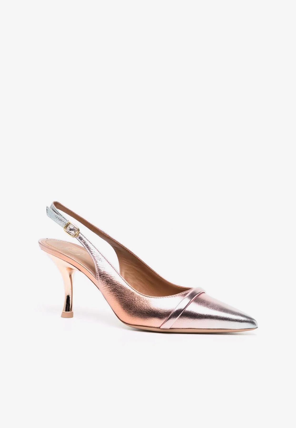 Malone Souliers Jama 70 Ombré-Effect Slingback leather Pumps