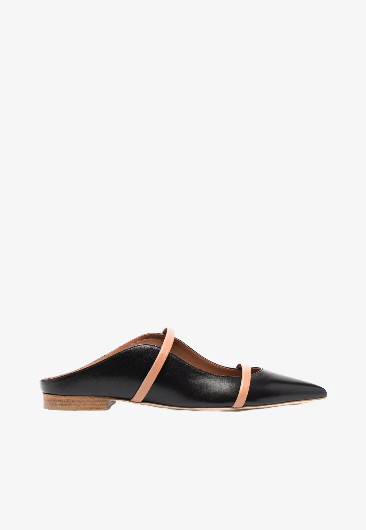 Malone Souliers Maureen Flat Mules in Nappa Leather