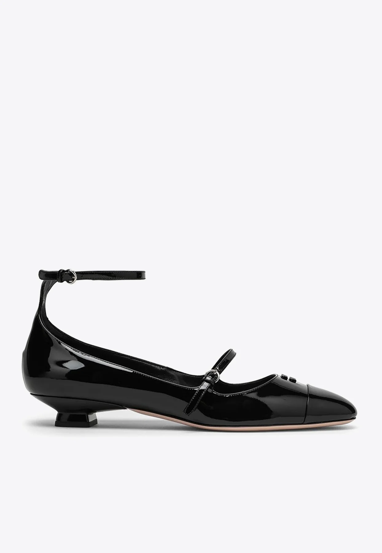 Miu Miu 20 Patent Leather Décolleté Pumps