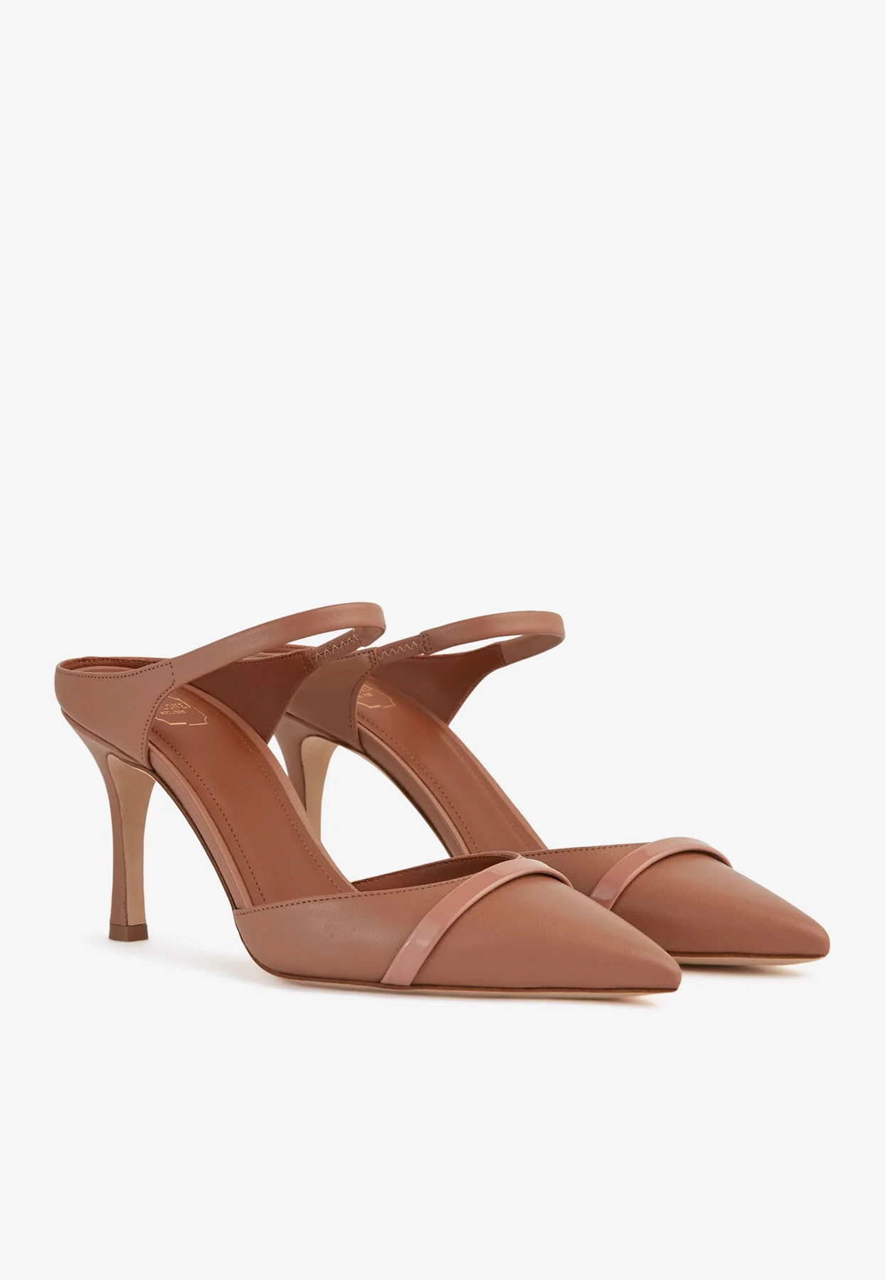 Malone Souliers Uma 80 Nappa Leather Mules