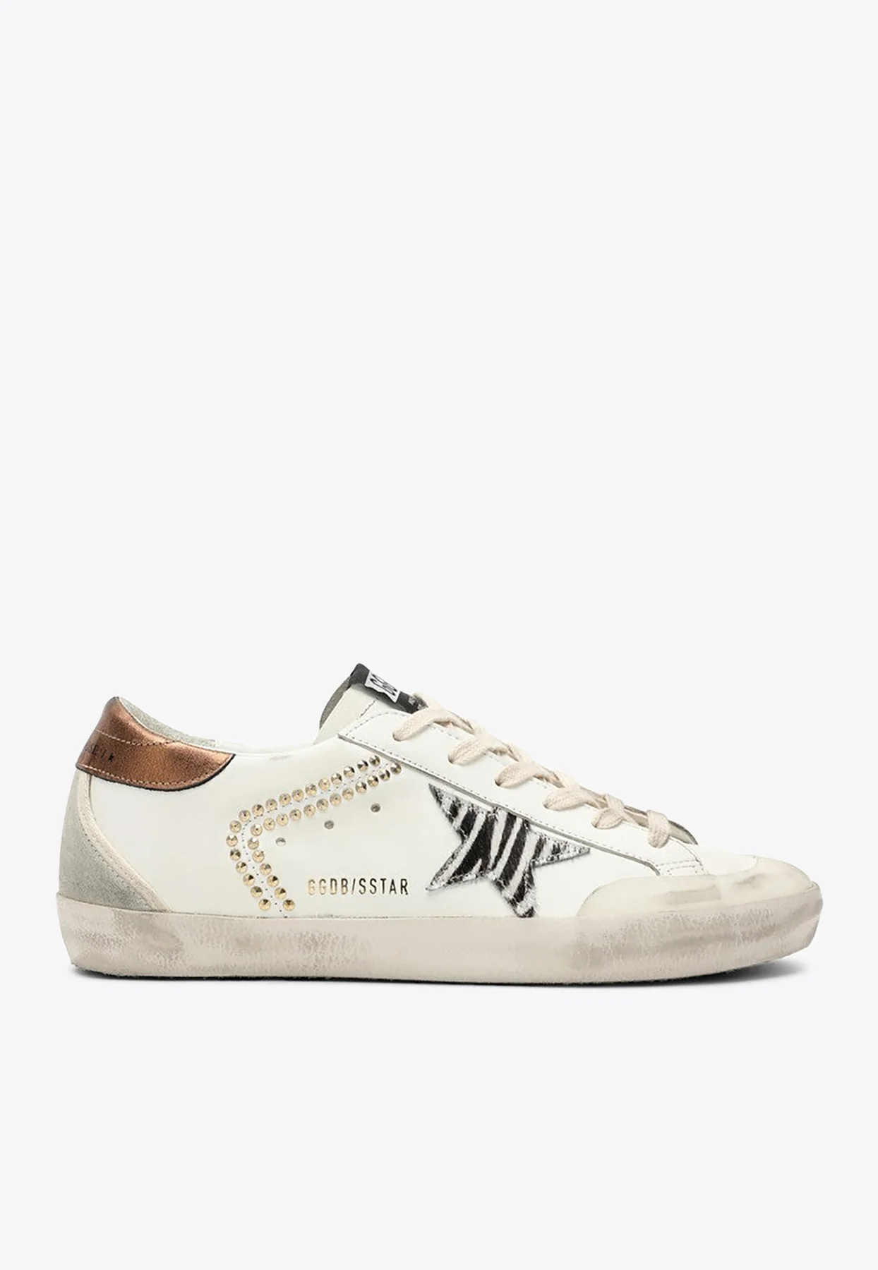 Golden Goose GGDB Super-Star Zebra Star Patch Sneakers Women Men