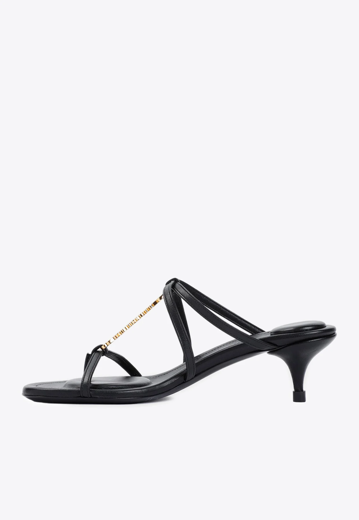 Jacquemus Pralu 40 Strappy Logo Sandals