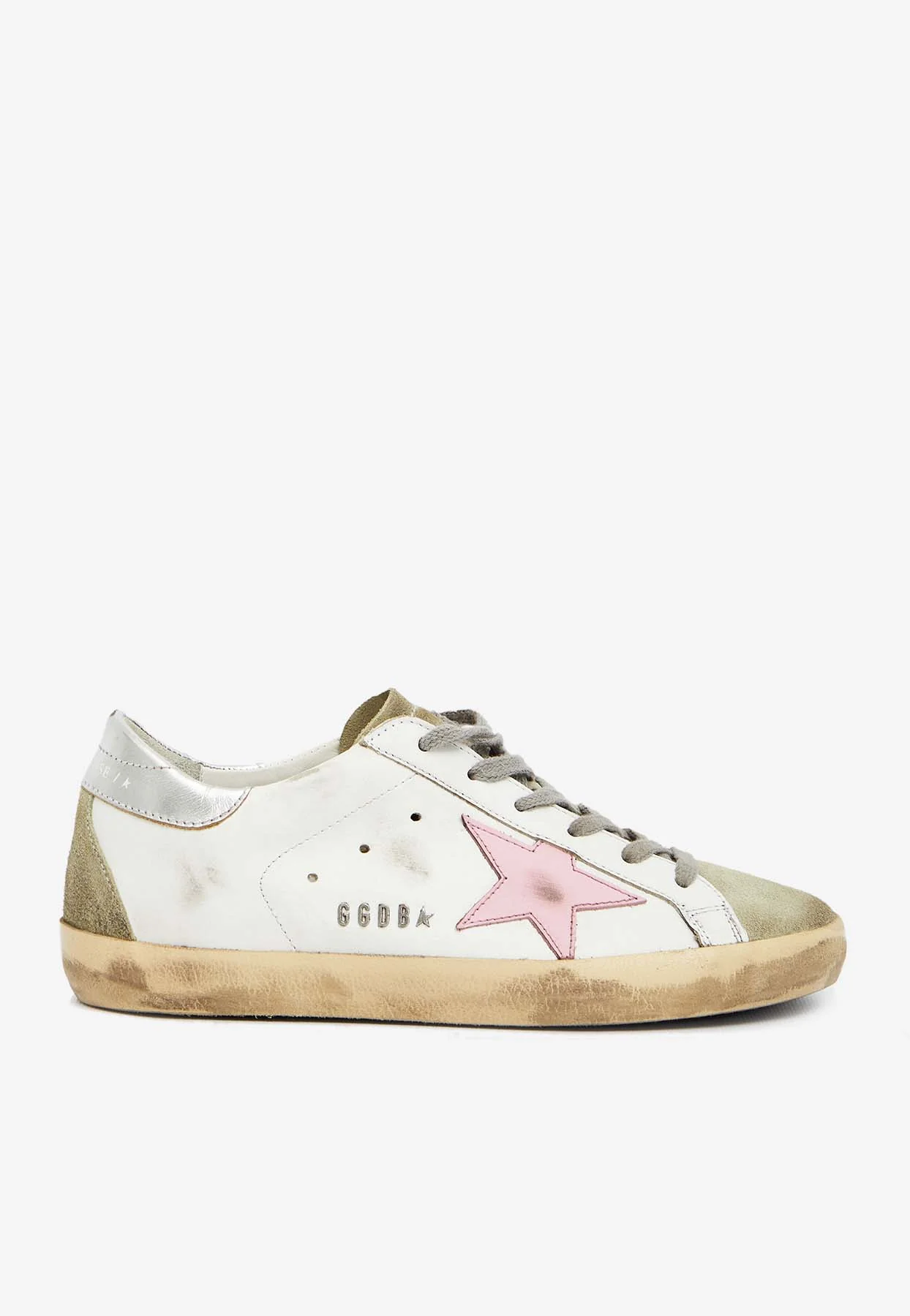 Golden Goose GGDB Super-Star Distressed Low-Top Sneakers Women Men