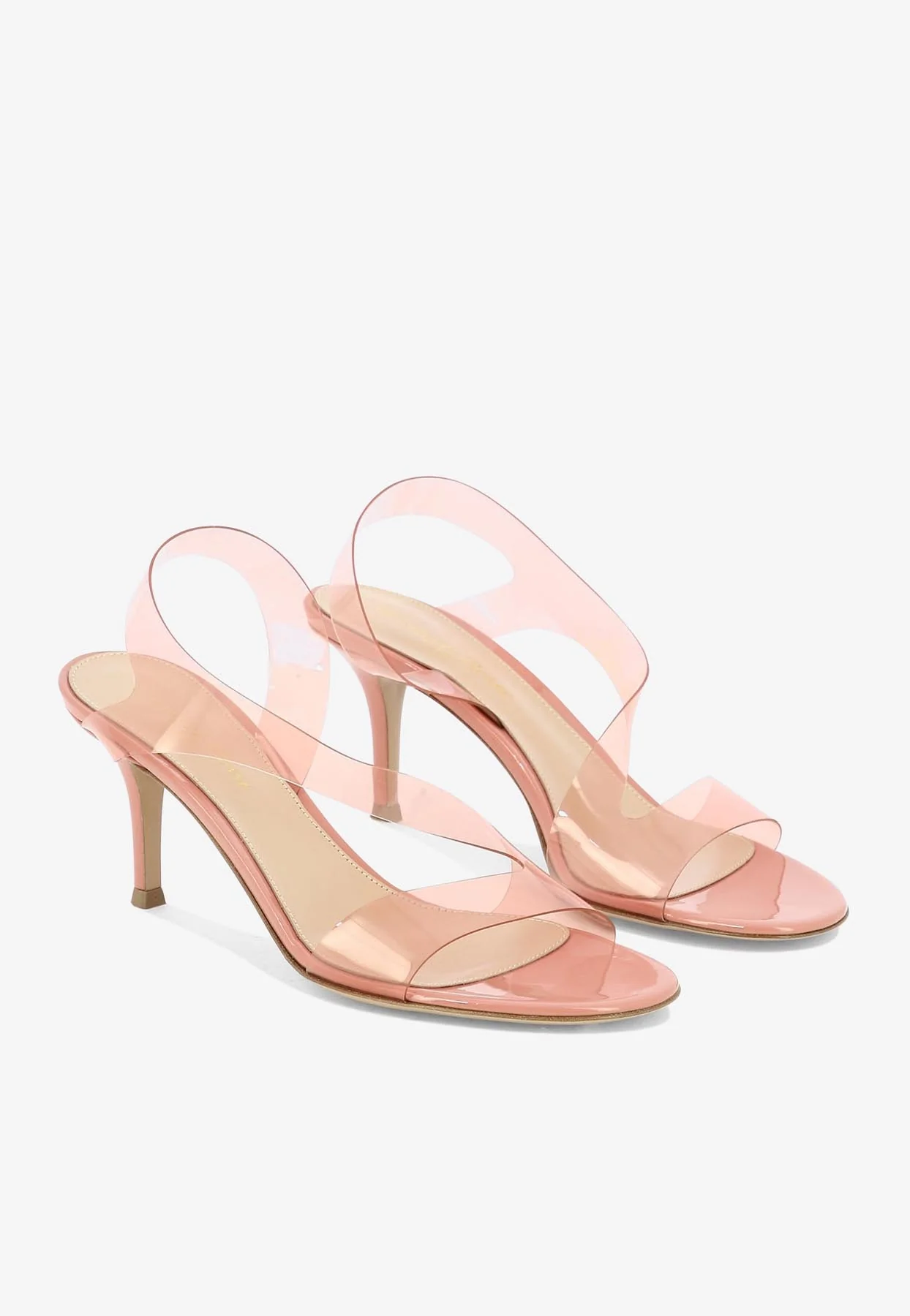 Gianvito Rossi Metropolis 70 Strappy PVC Sandals