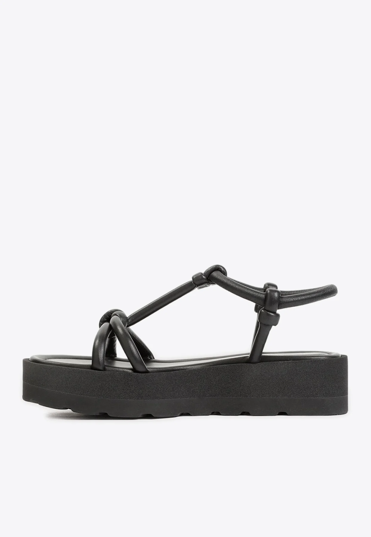 Gianvito Rossi Marine Sandals in Nappa Leather