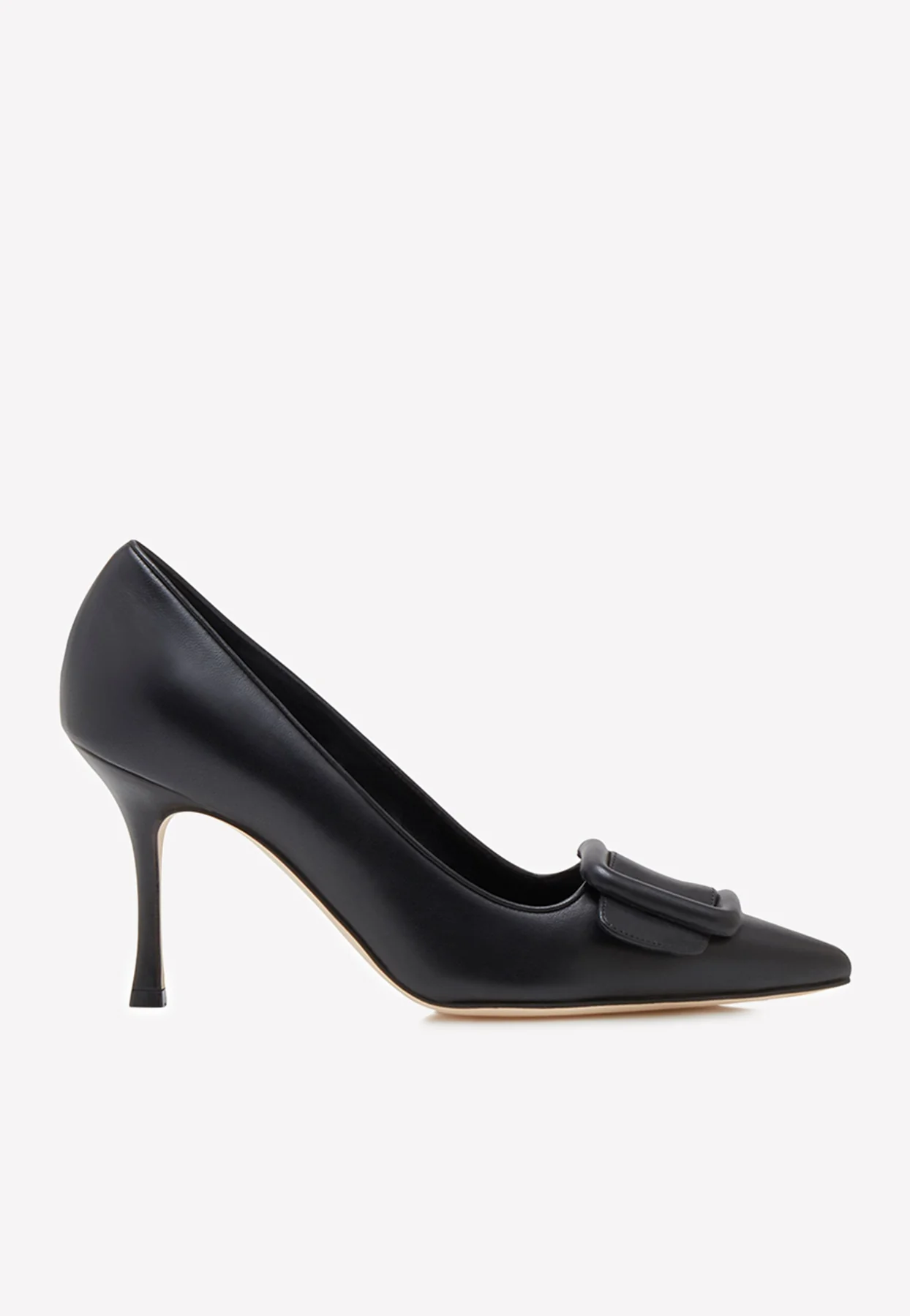 Manolo Blahnik Maysalepump 90 Pointed Pumps in Nappa Leather