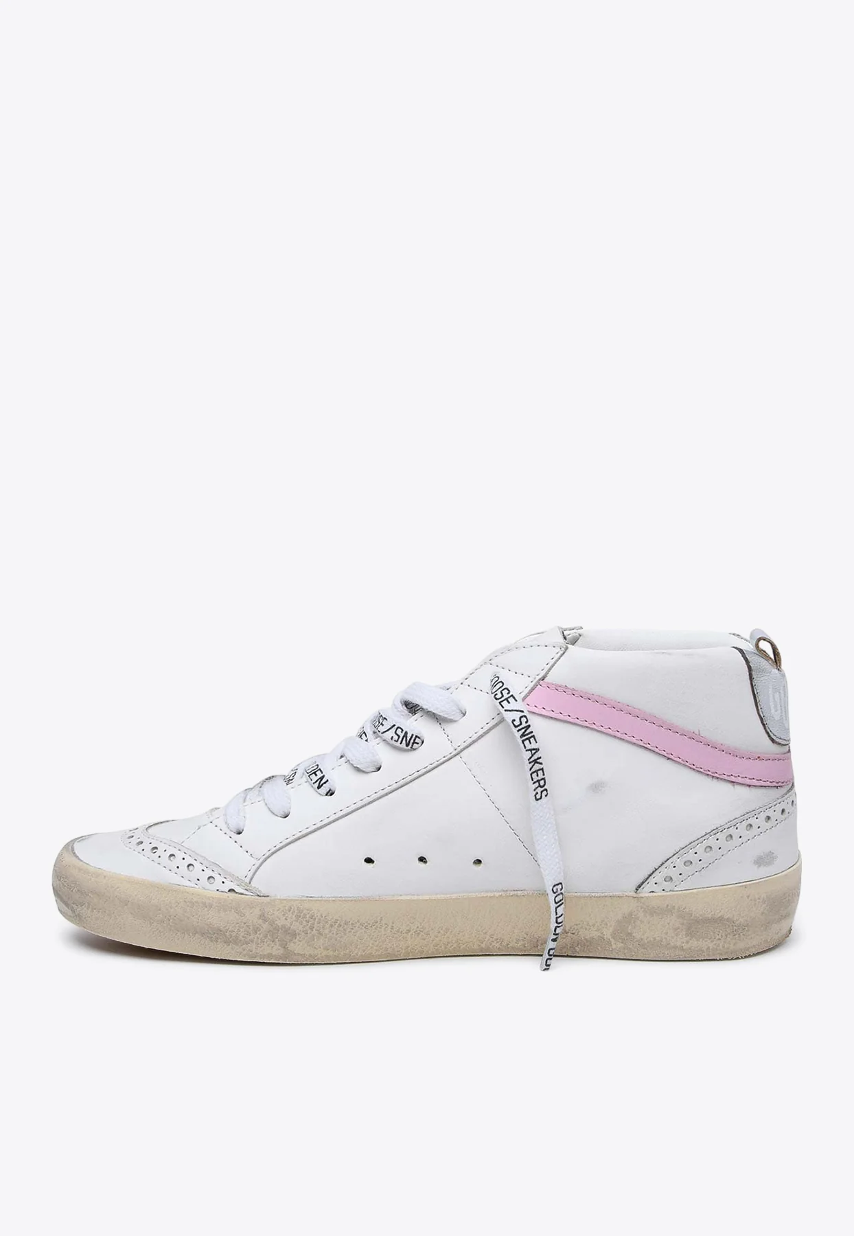 Golden Goose GGDB Mid Star Leather High-Top Sneakers Women