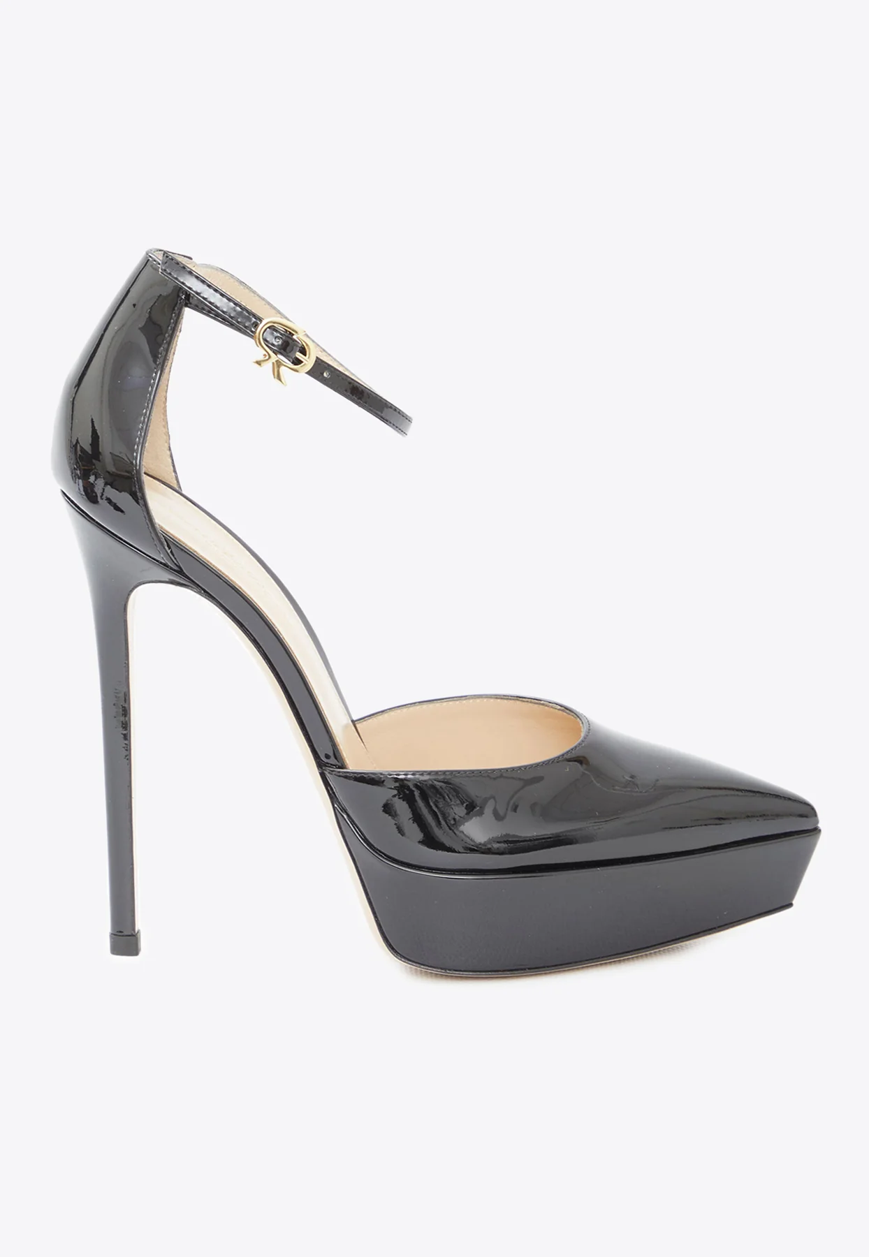 Gianvito Rossi Kasia 140 Platform Pumps in Patent Leather