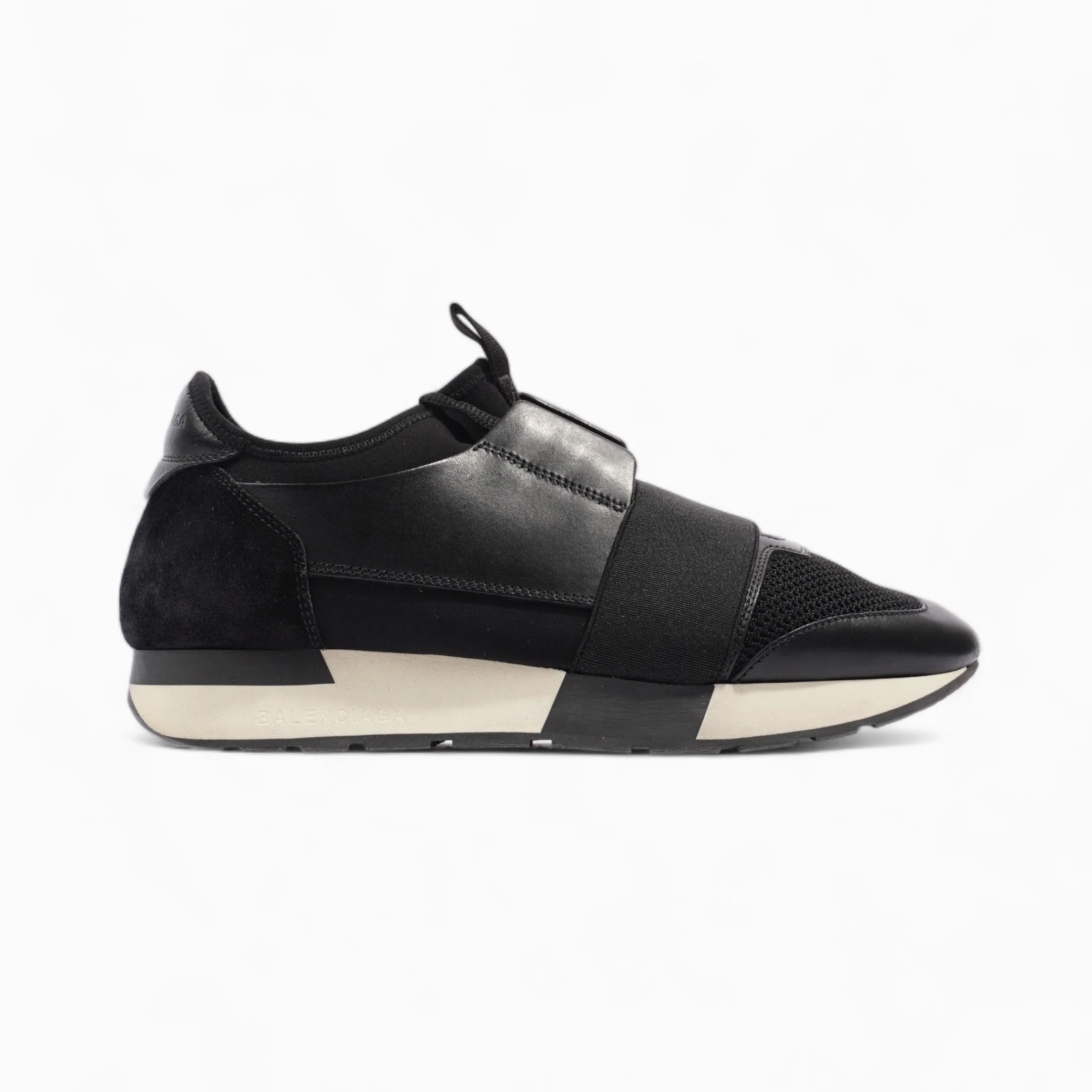 Balenciaga Race Runner Black / White Mesh EU 38 UK 5