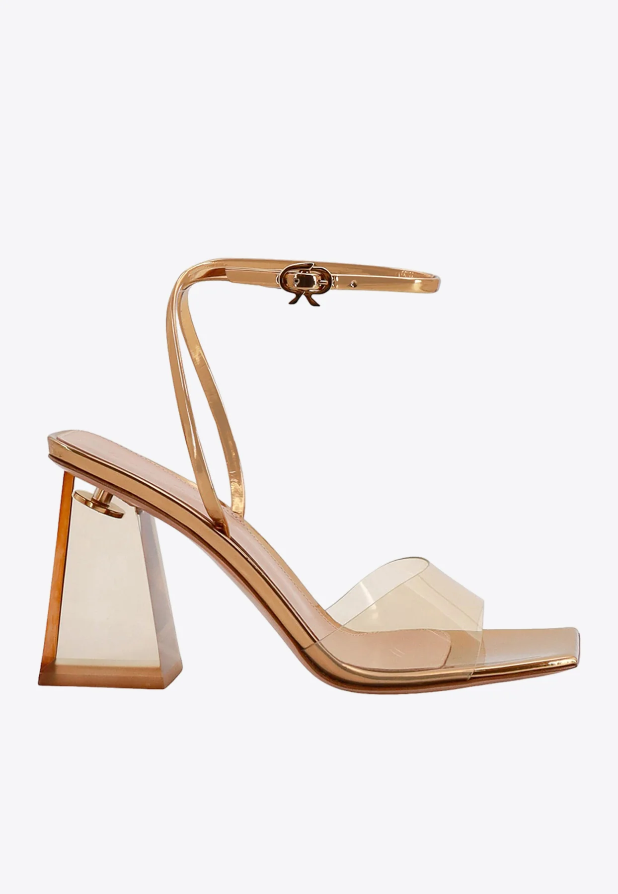 Gianvito Rossi Cosmic 90 Leather Sandals