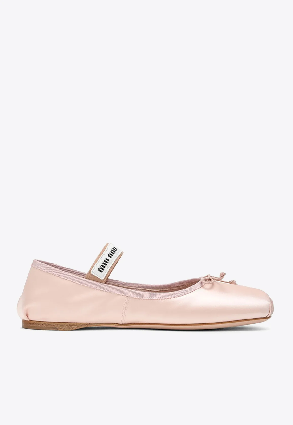 Miu Miu Silk Satin Ballet Flats