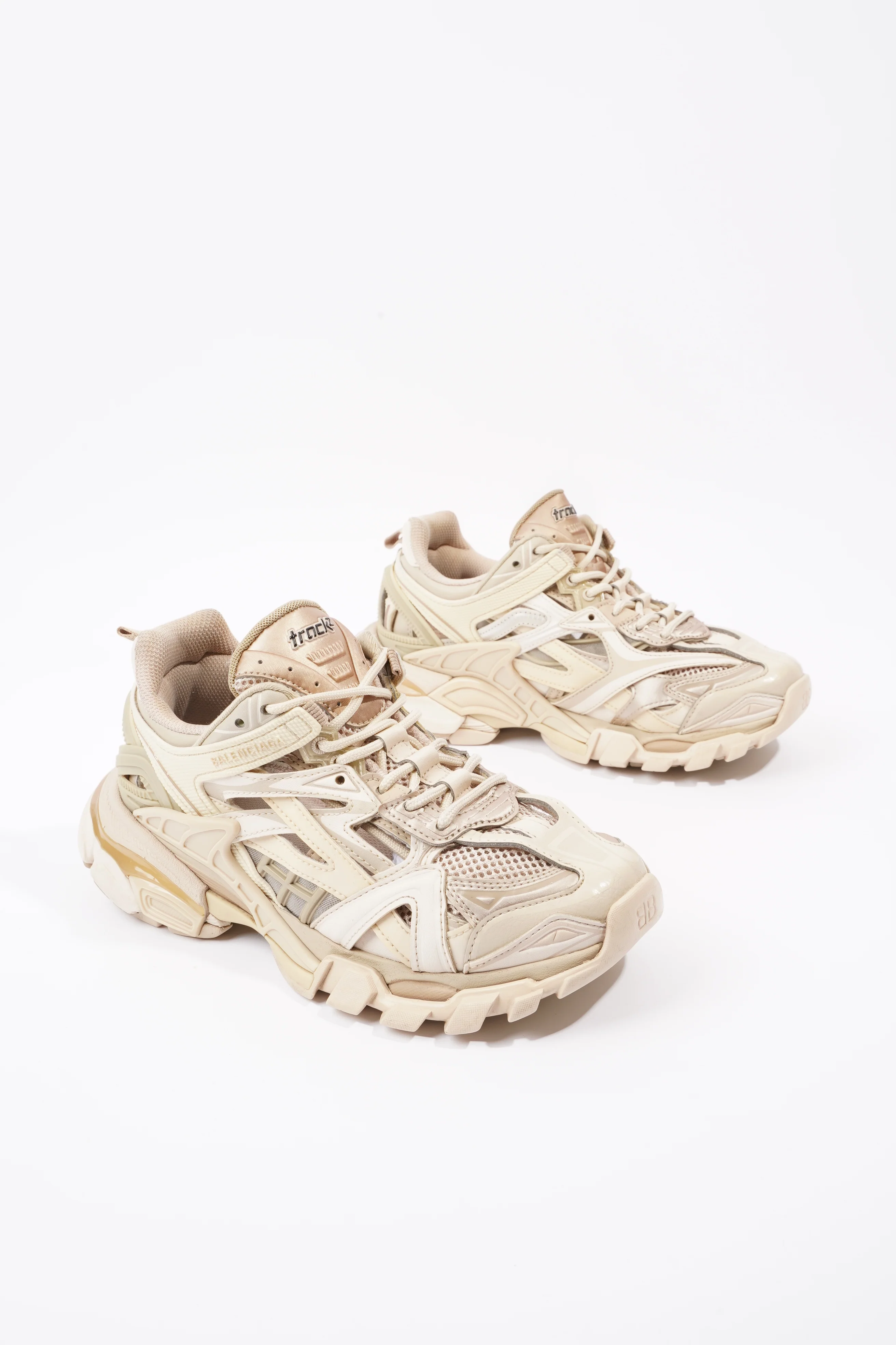Balenciaga Track2 Beige Mesh EU 37 UK 4