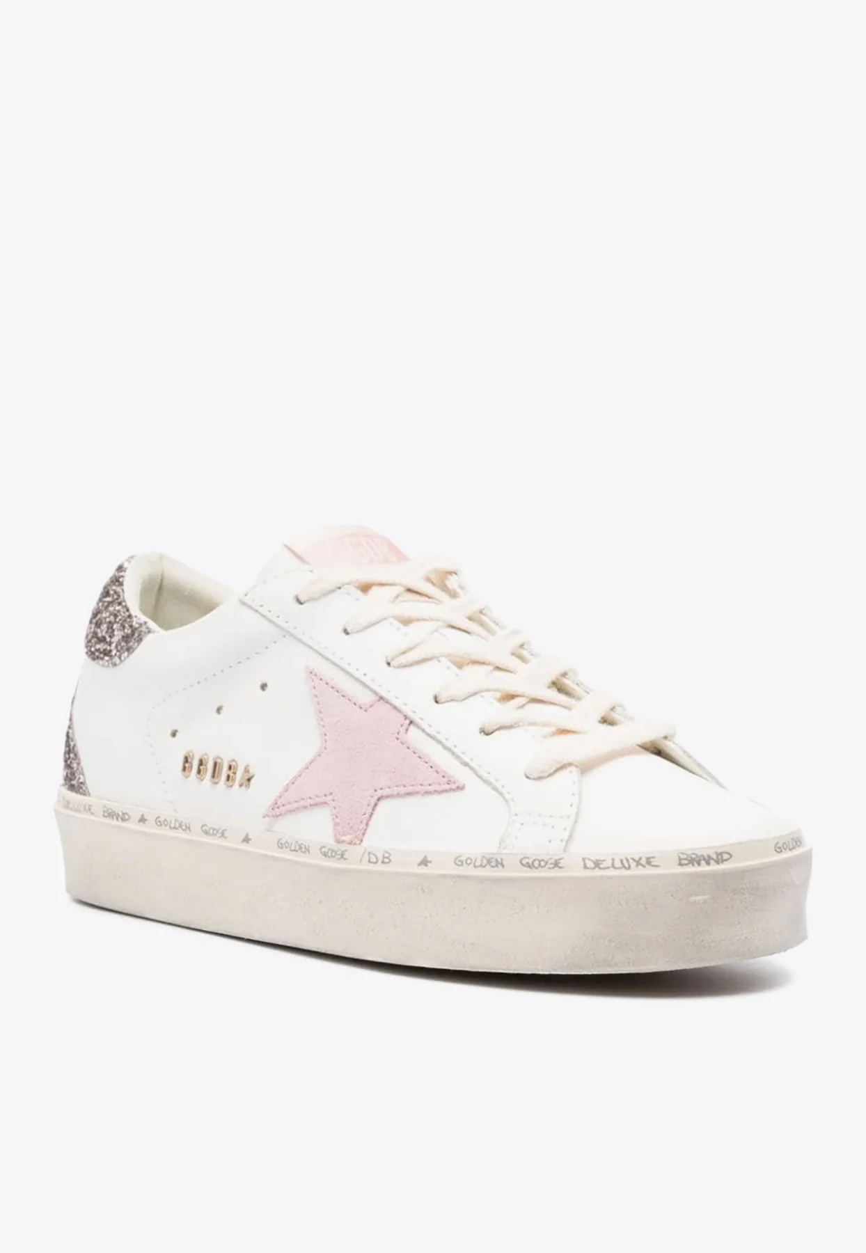 Golden Goose GGDB Hi Star Low-Top Sneakers in Leather Women