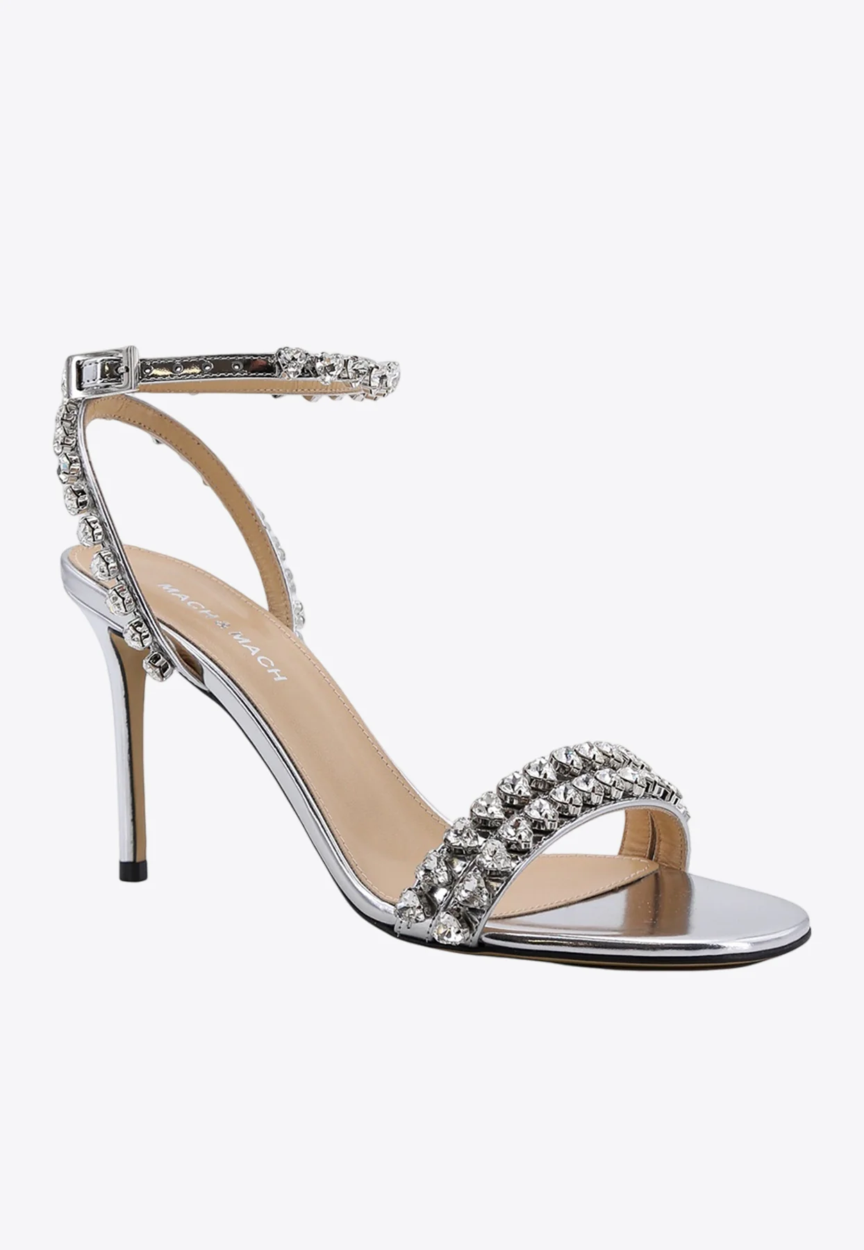 Mach and Mach Audrey 95 Crystal- Embellished Sandals
