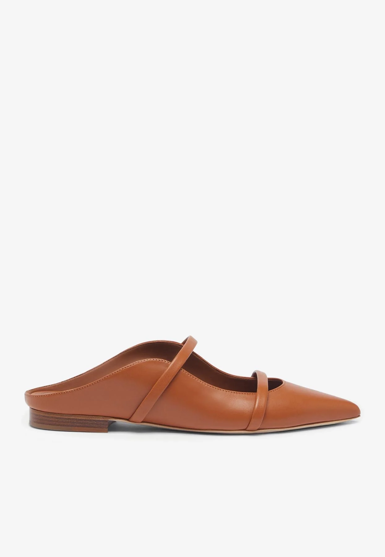 Malone Souliers Maureen Pointed-Toe Flat Mules