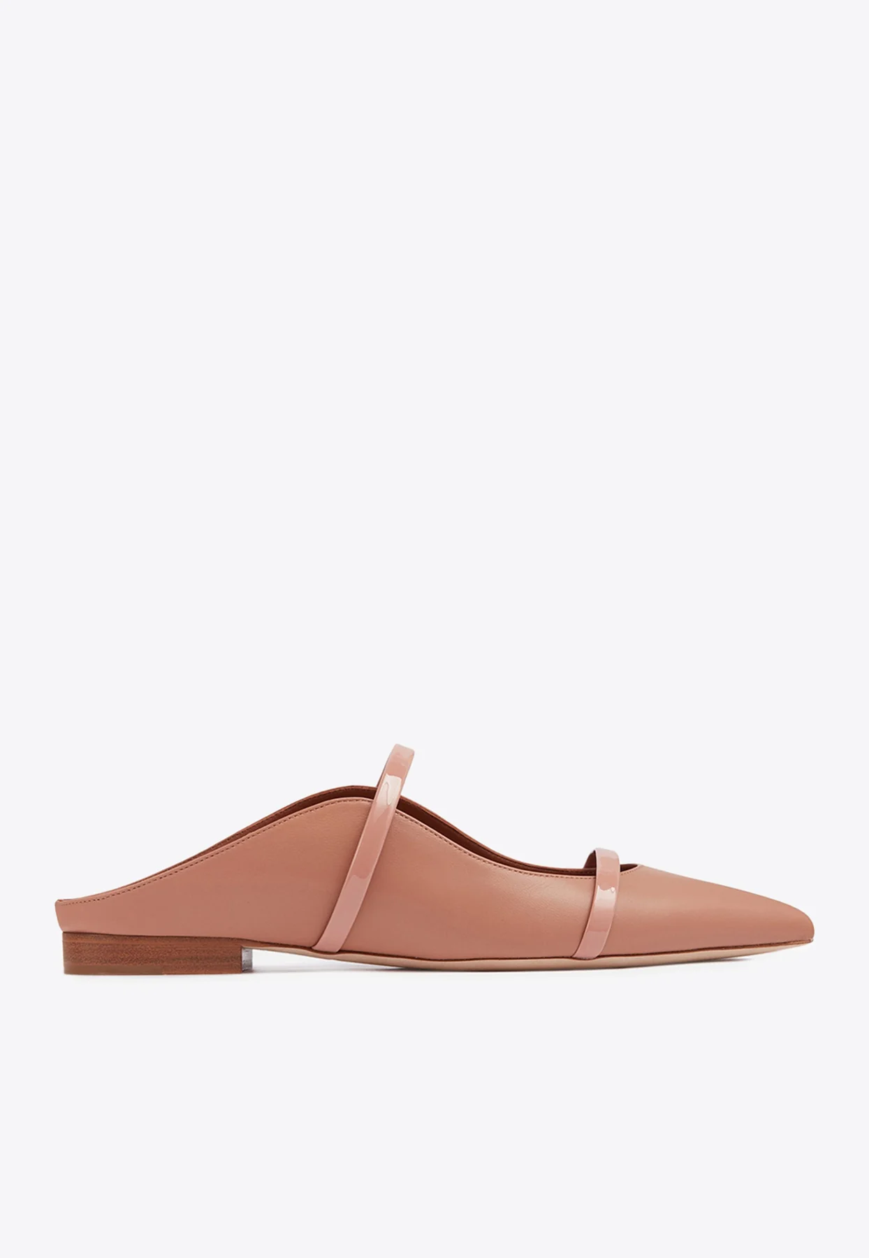 Malone Souliers Maureen Flat Mules in Nappa Leather