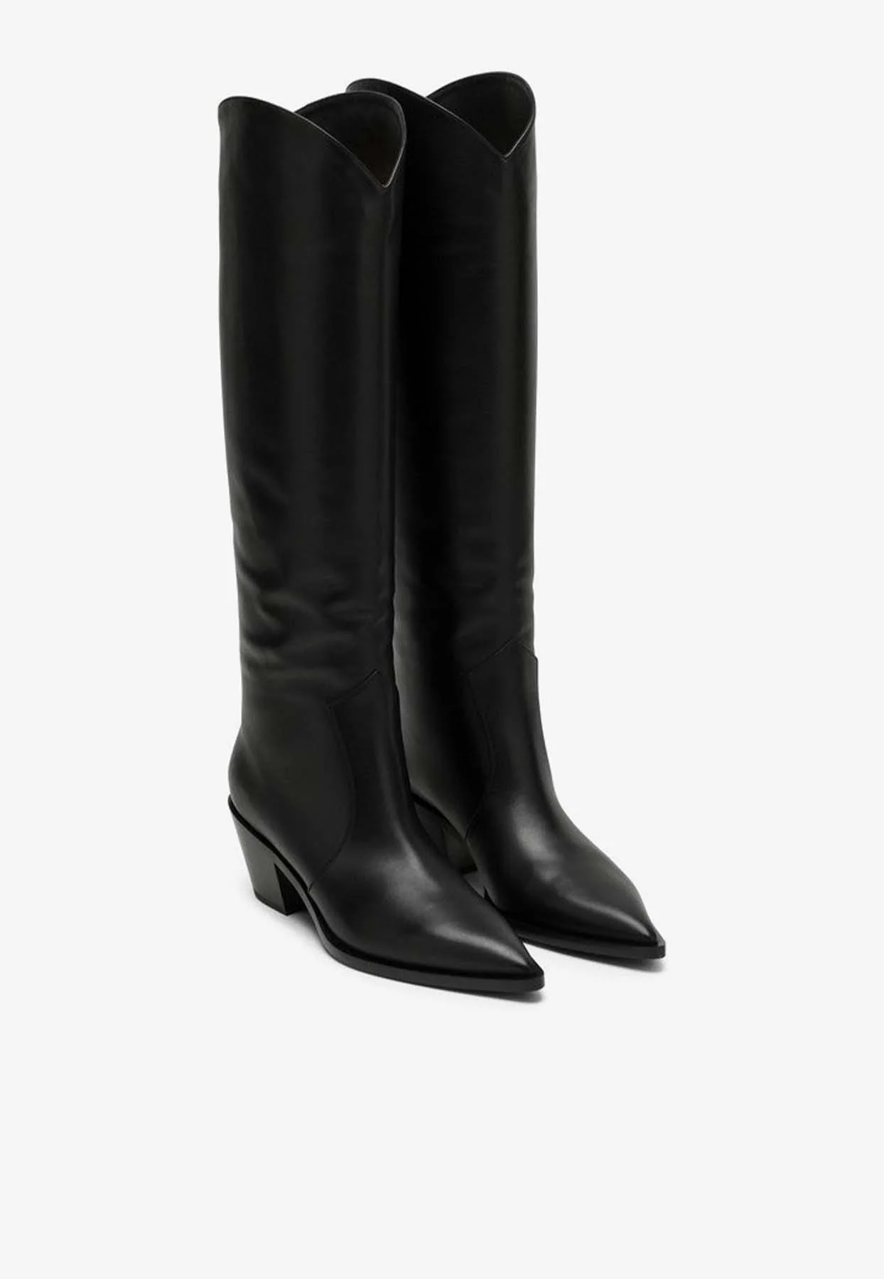 Gianvito Rossi 70 Knee-High Leather Boot