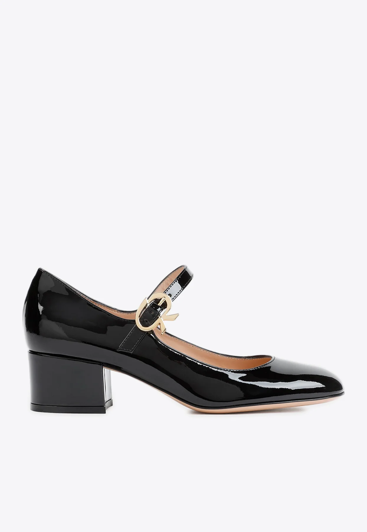 Gianvito Rossi Mary Ribbon 40 Pumps in Patent Leather