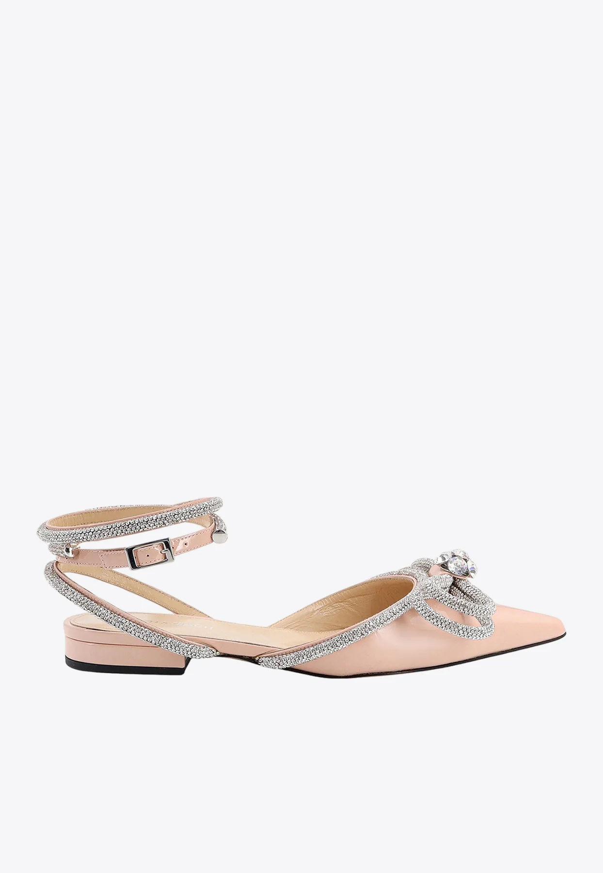 Mach and Mach Double Bow Pointed-Toe Flats