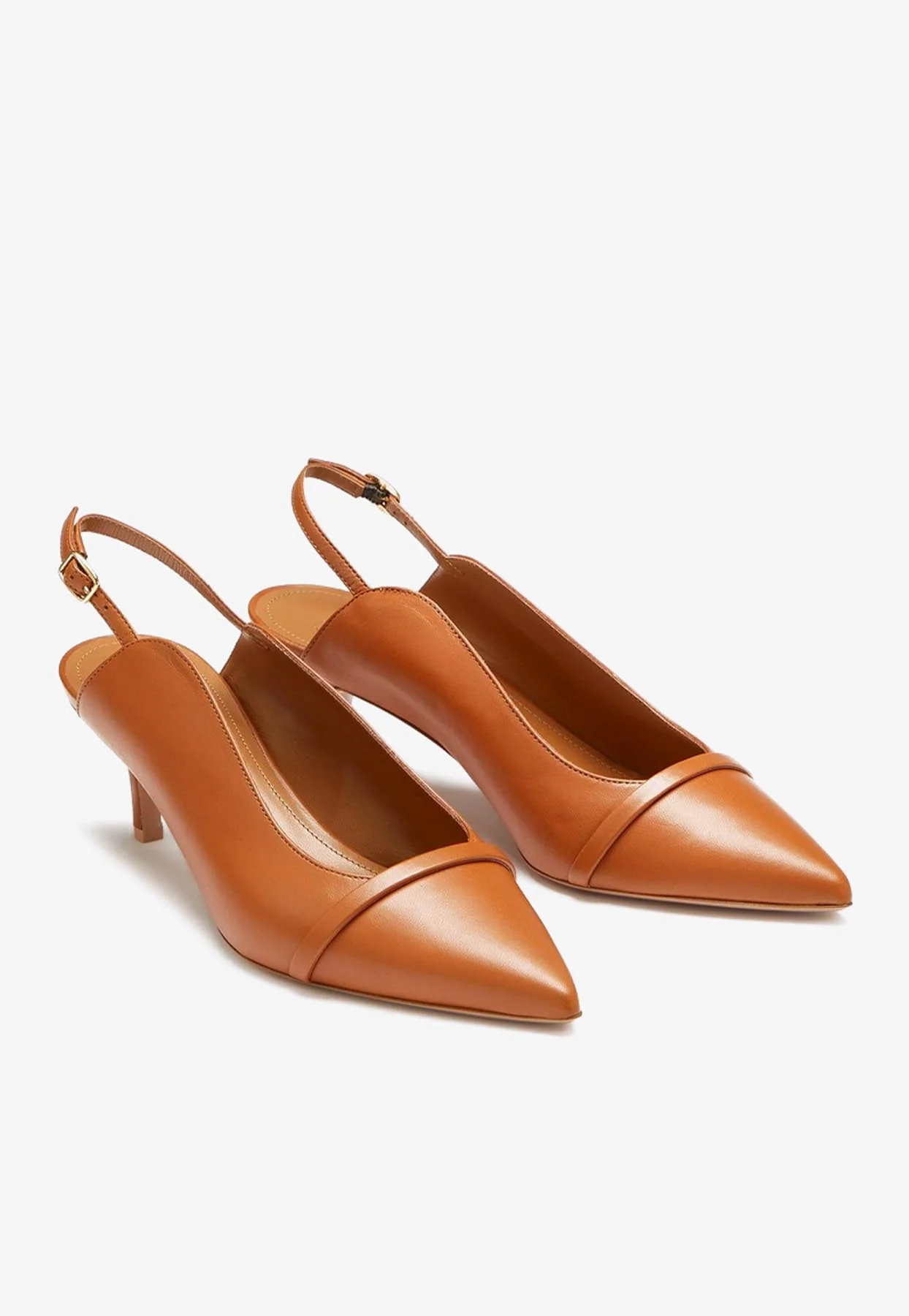 Malone Souliers Marion 45 Nappa Leather Slingback Pumps