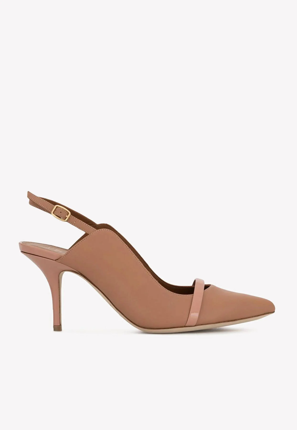 Malone Souliers Marion 70 Slingback Pumps in Nappa Leather
