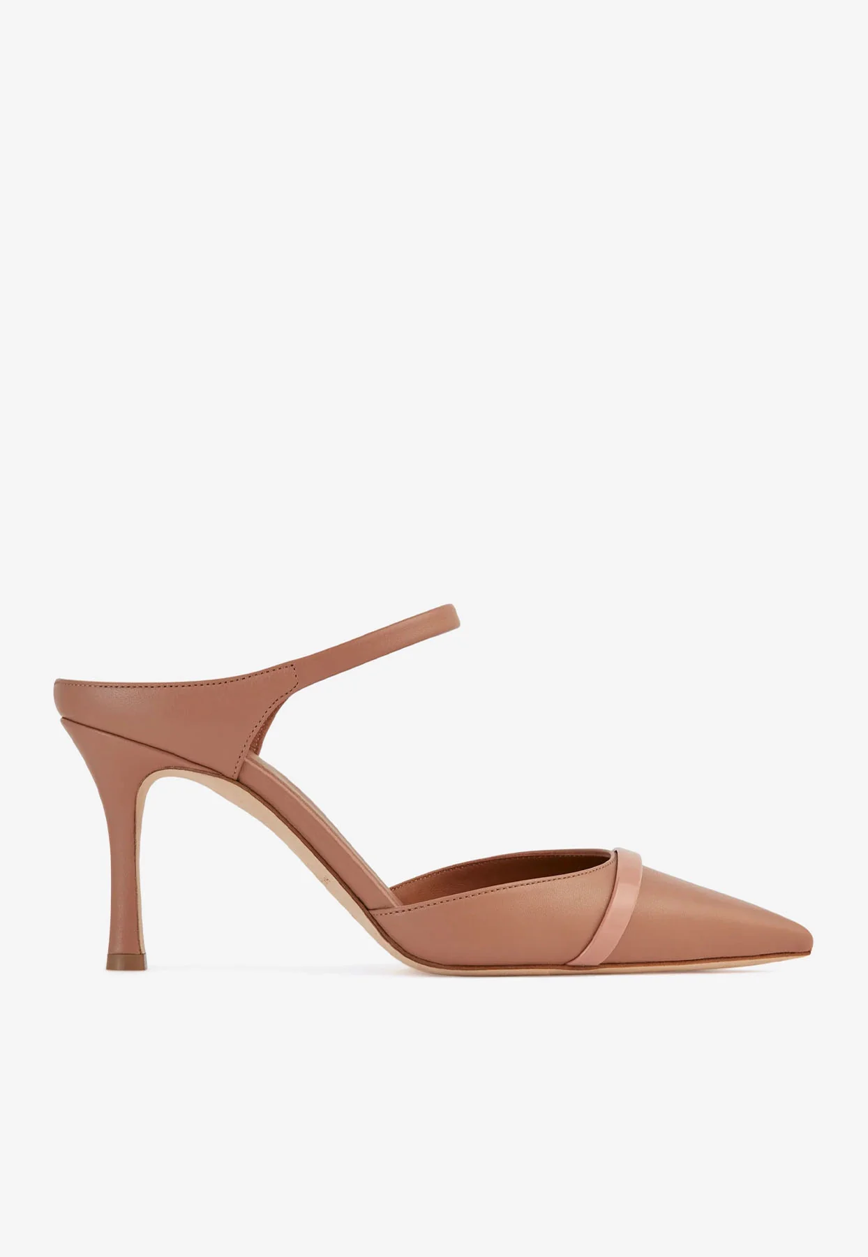 Malone Souliers Uma 80 Nappa Leather Mules