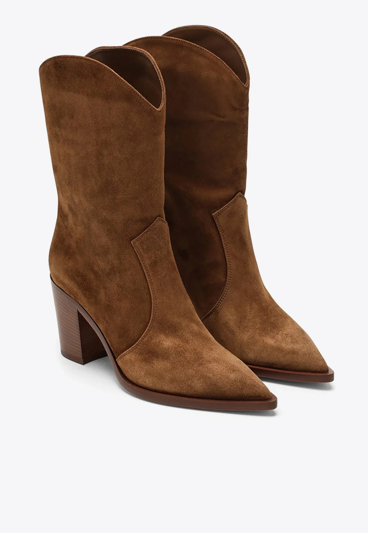 Gianvito Rossi Denver 70 Suede Boots