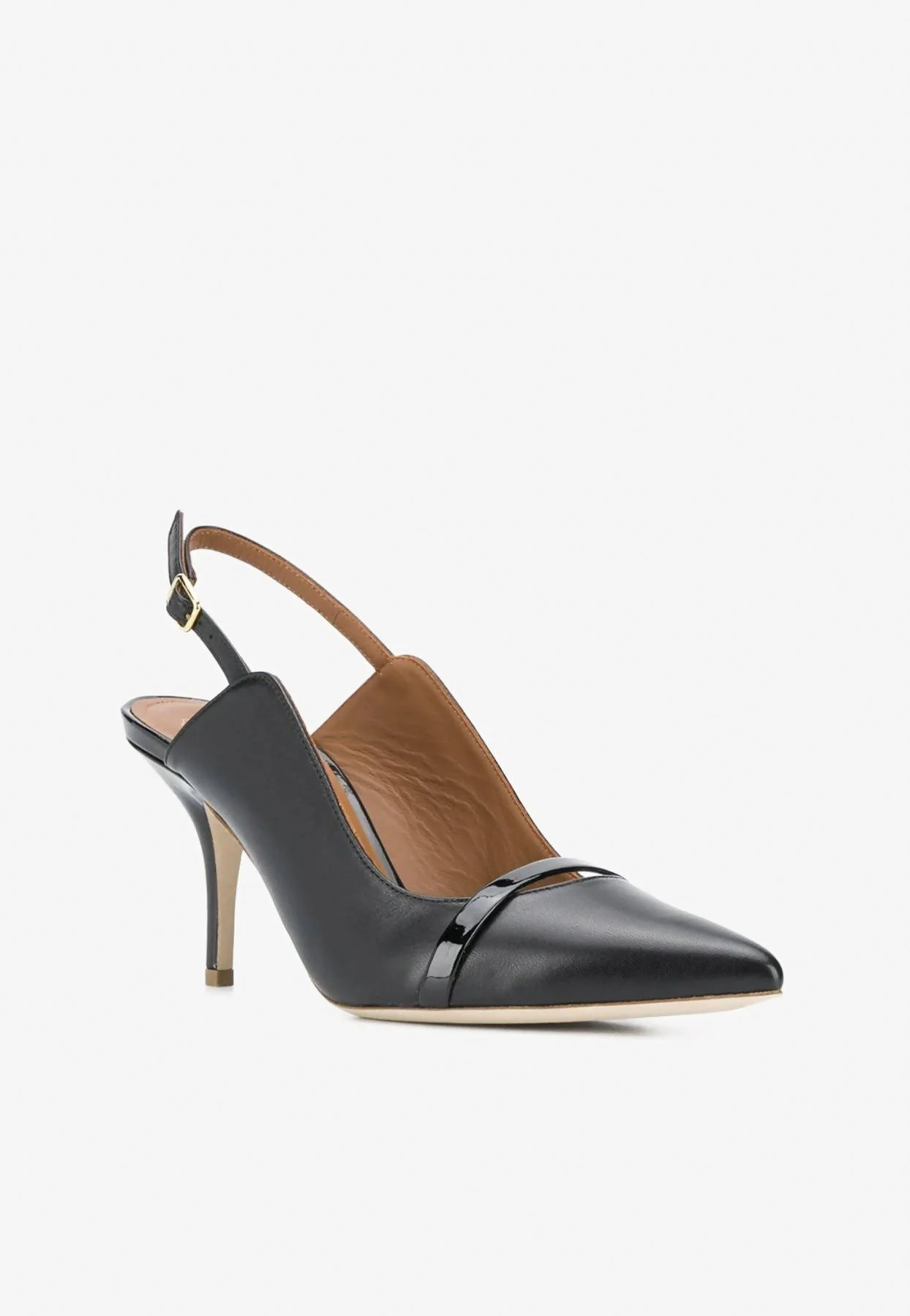 Malone Souliers Marion 70 Slingback Pumps in Nappa Leather