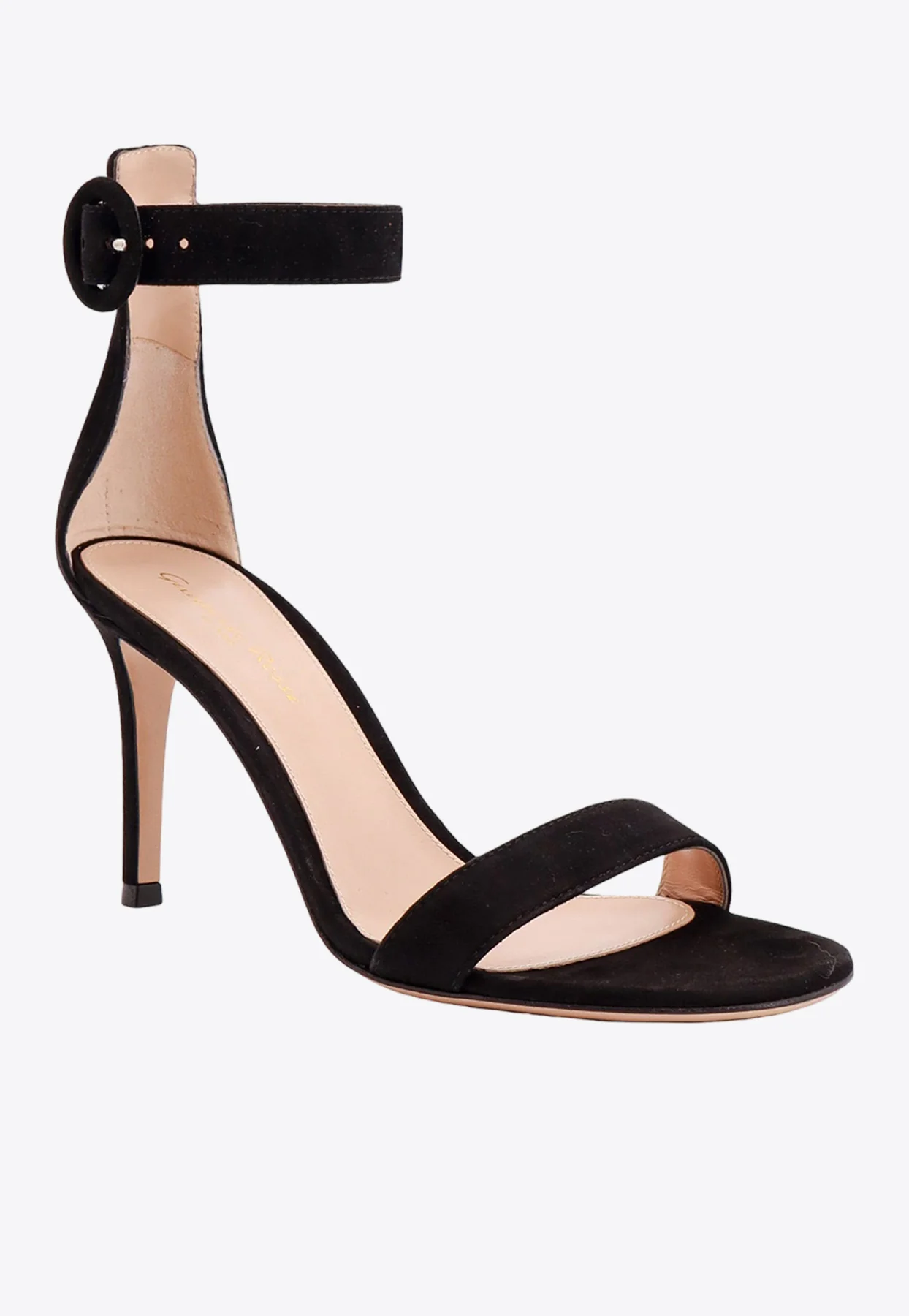 Gianvito Rossi Portofino 85 Suede Sandals