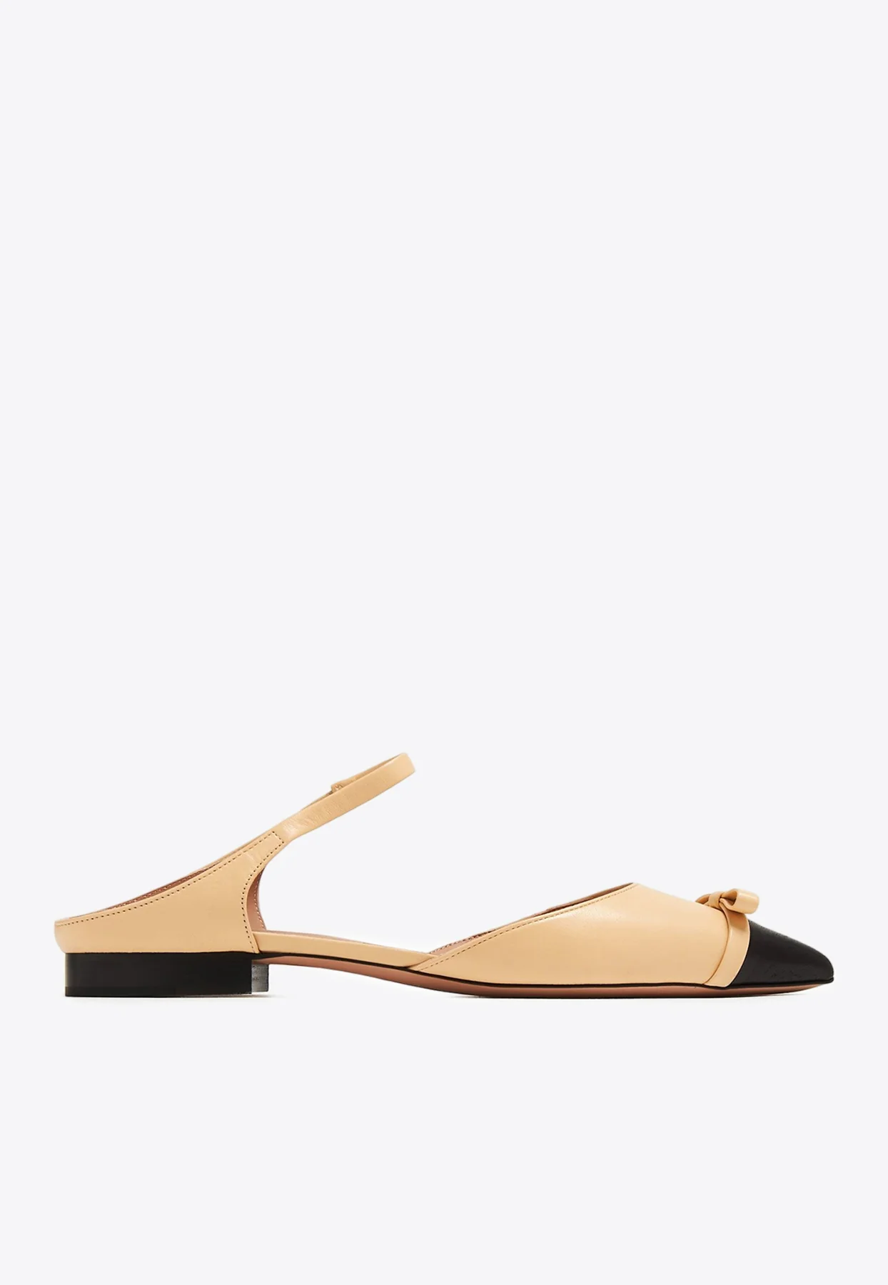 Malone Souliers Blythe Leather Flat Mules