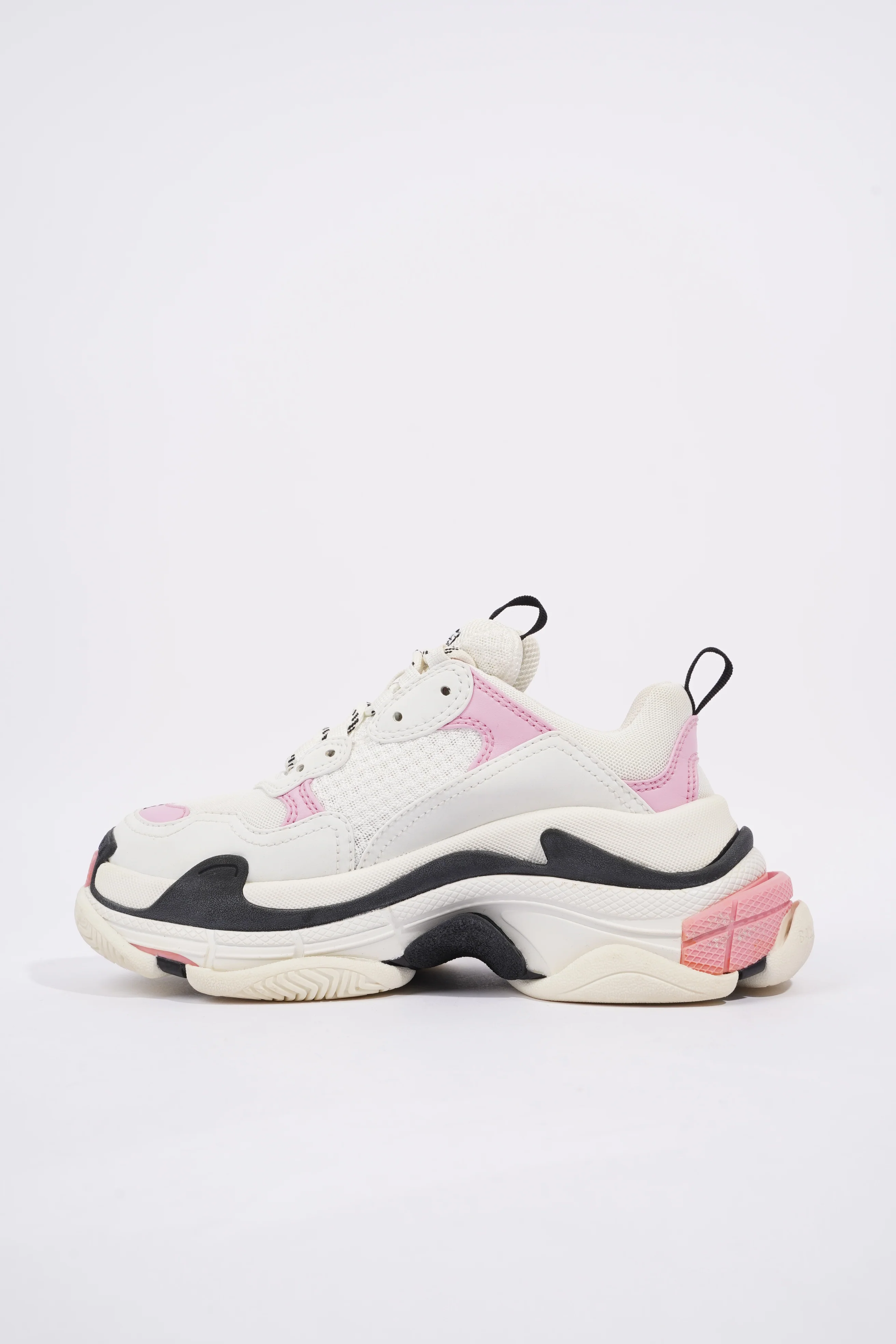 Balenciaga Triple S White / Pink / Black Mesh EU 35 UK 2