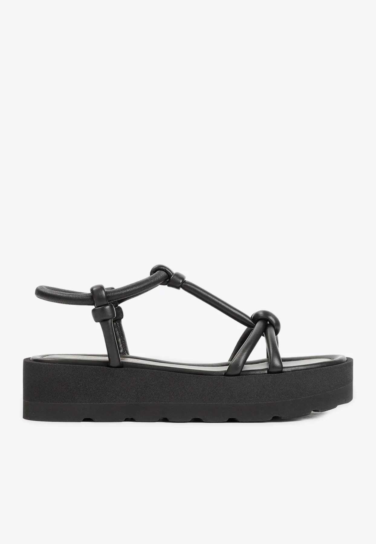 Gianvito Rossi Marine Sandals in Nappa Leather