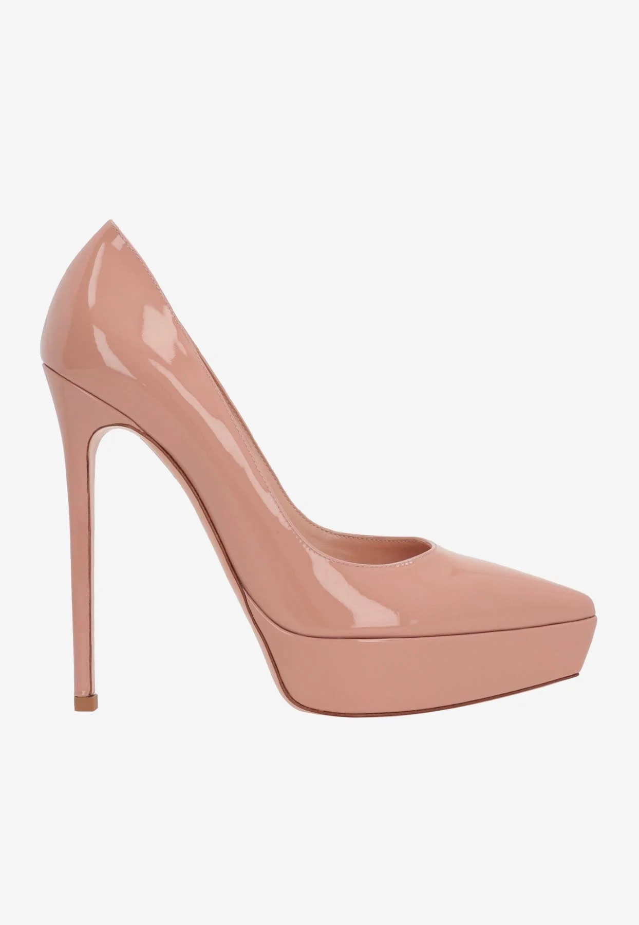 Gianvito Rossi 105 Patent Leather Platform Pumps