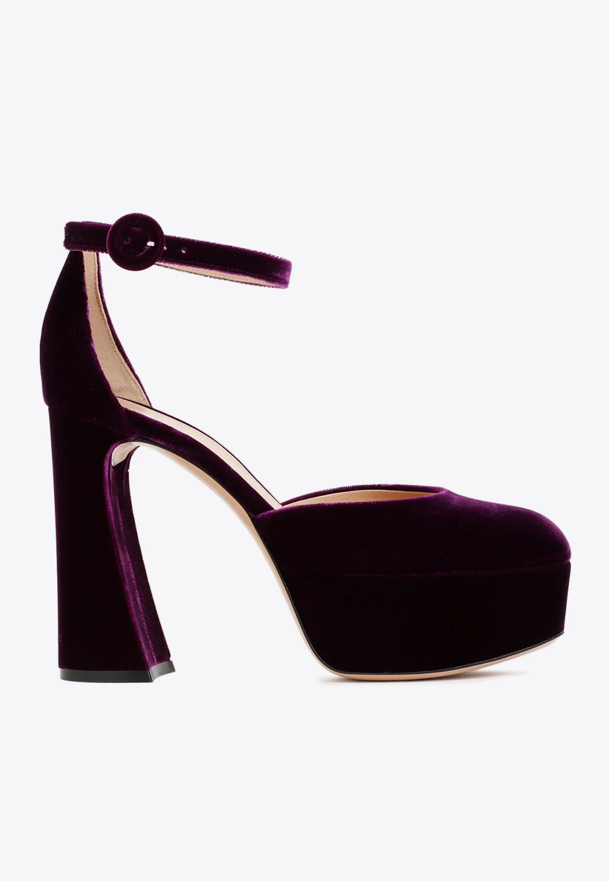 Gianvito Rossi Holly D'orsay 115 Platform Pumps