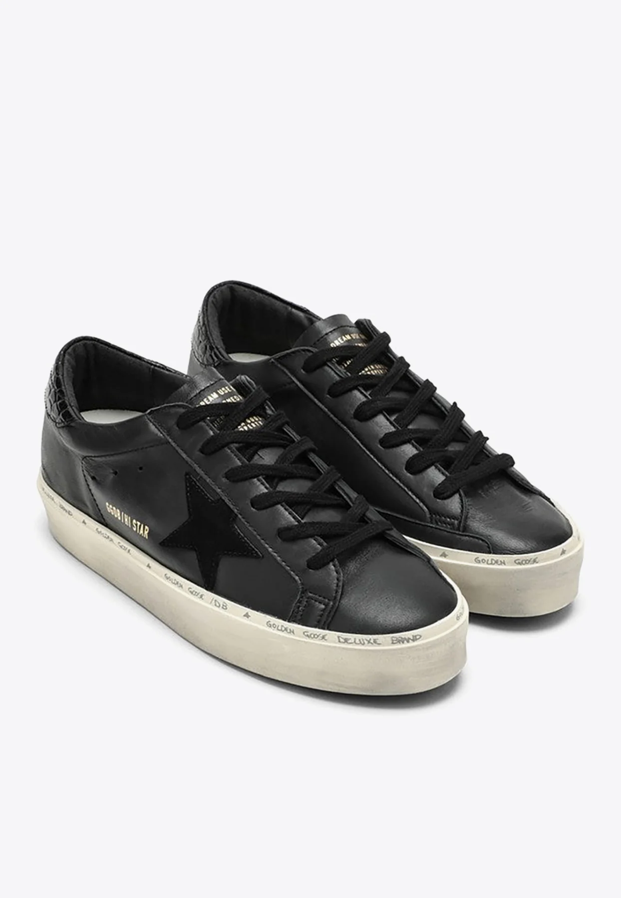 Golden Goose GGDB Hi Star Leather Low-Top Sneakers Women Men