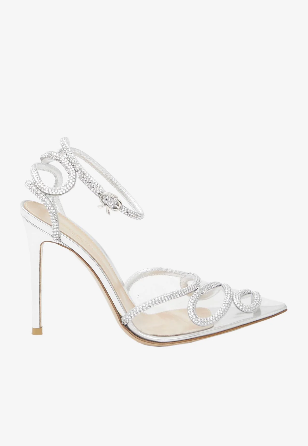 Gianvito Rossi Atlantis 105 Crystal-Embellished Pumps